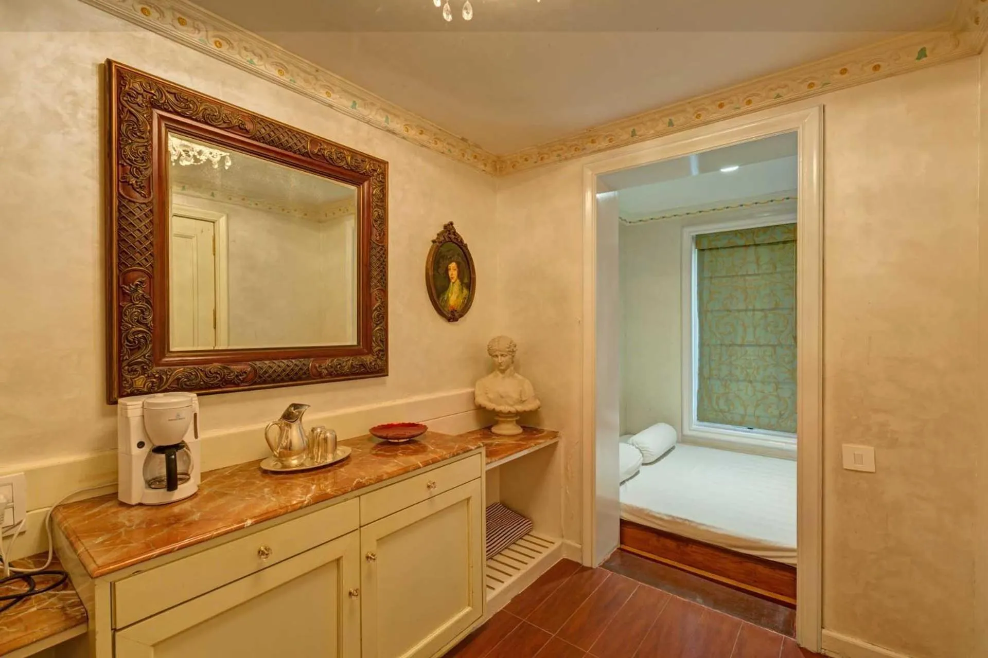 Bed in Ramsukh Resorts and Spa