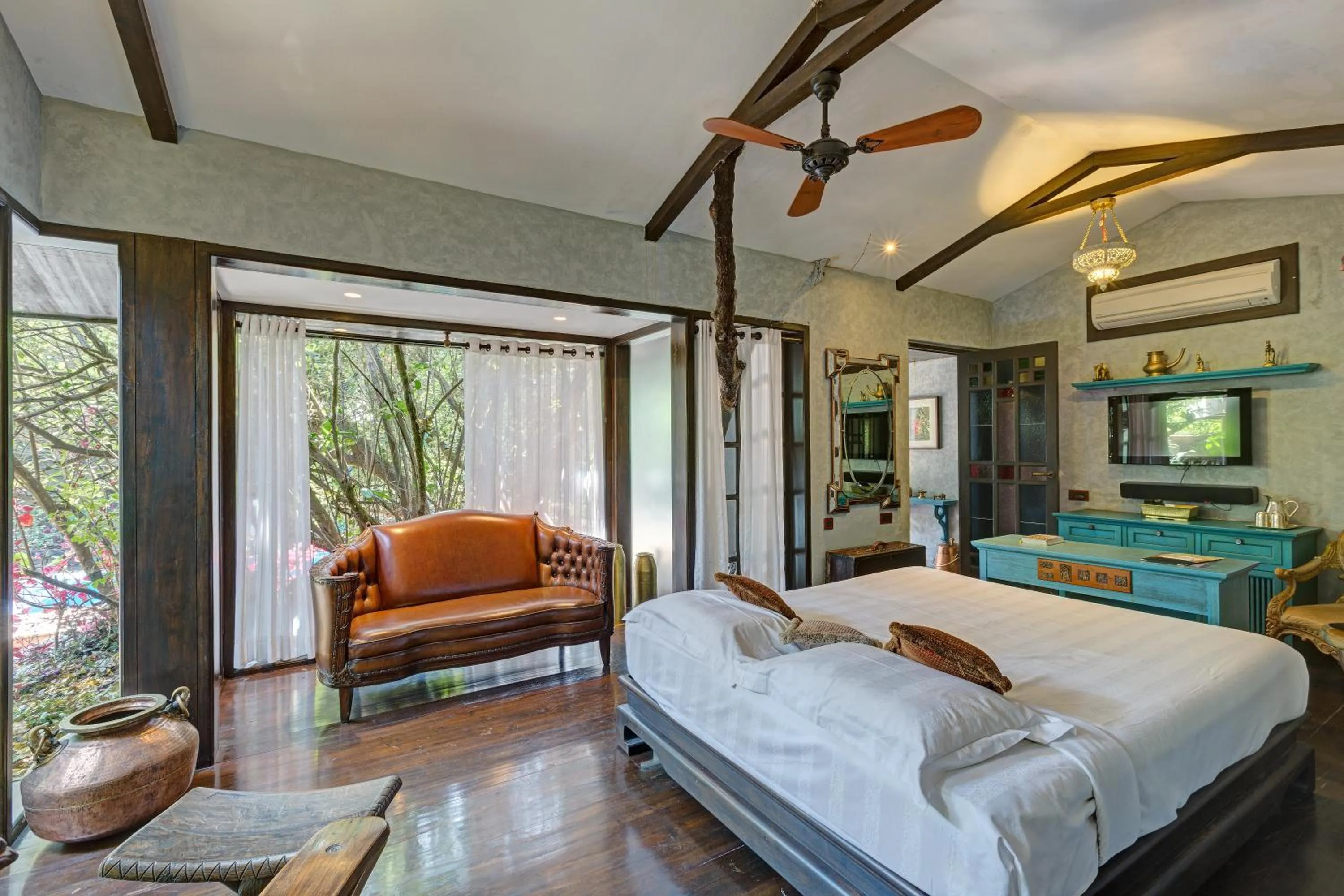 Photo of the whole room, Bed in Ramsukh Resorts and Spa