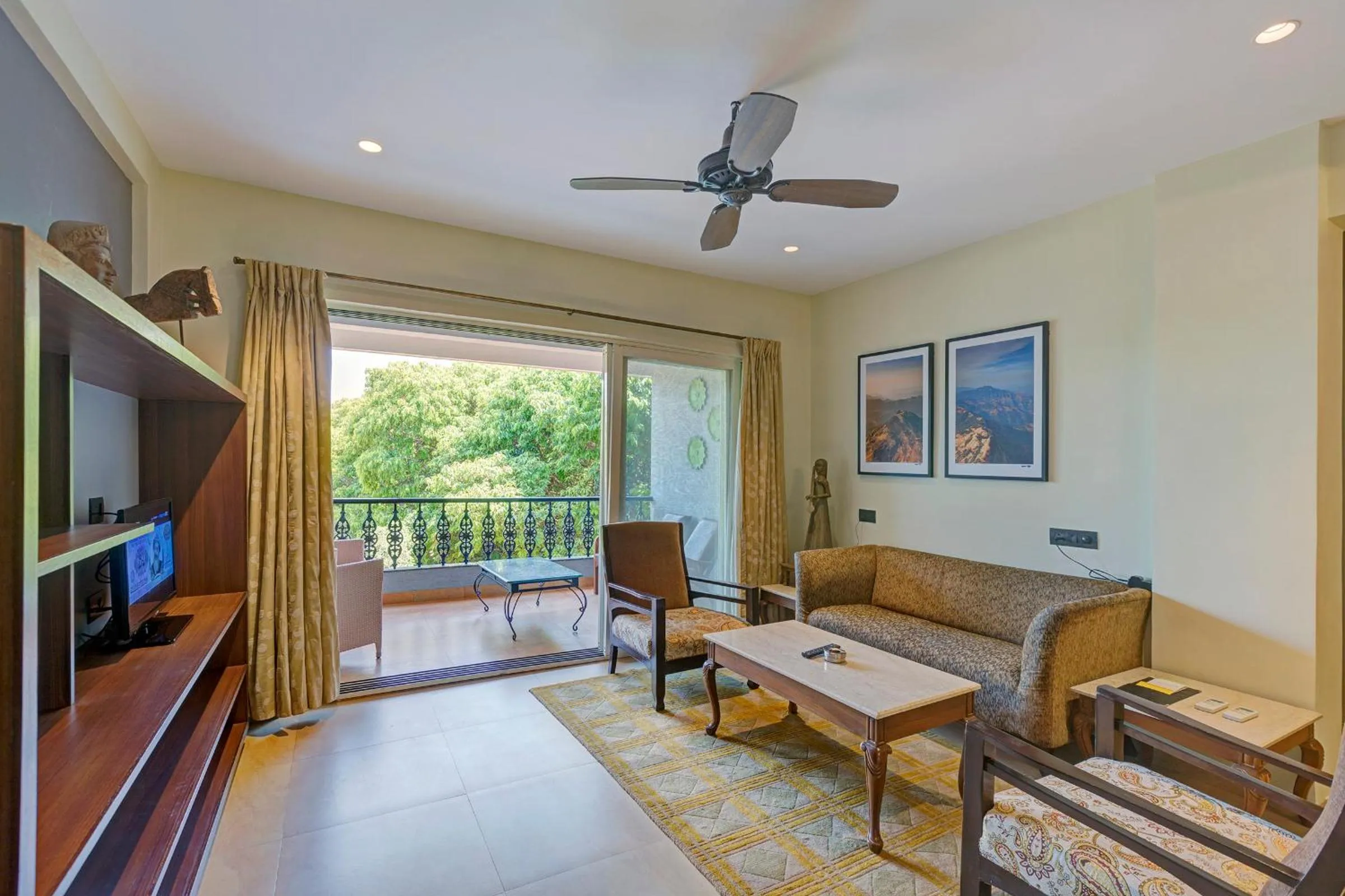 Balcony/Terrace in Ramsukh Resorts and Spa