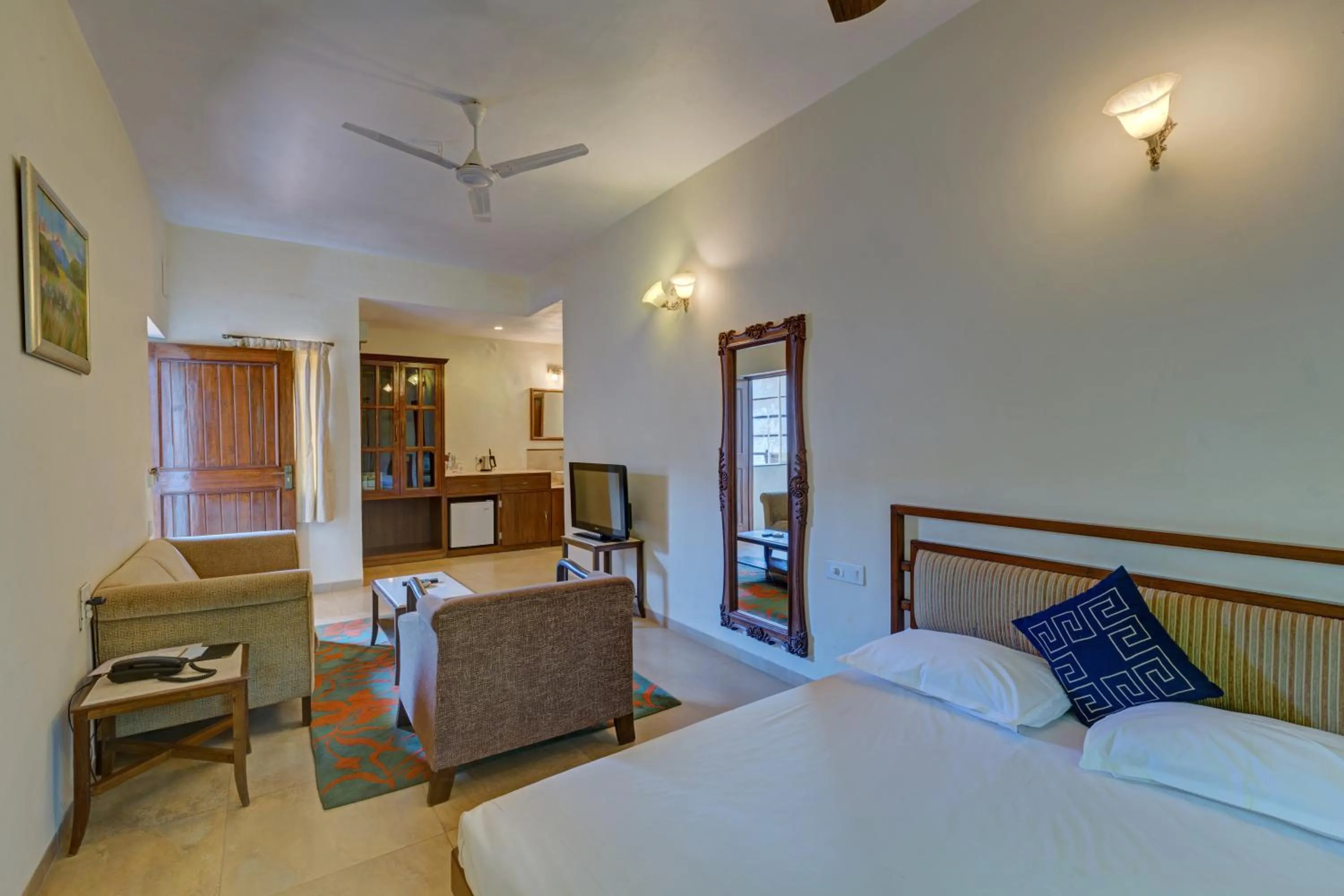 Photo of the whole room, Bed in Ramsukh Resorts and Spa