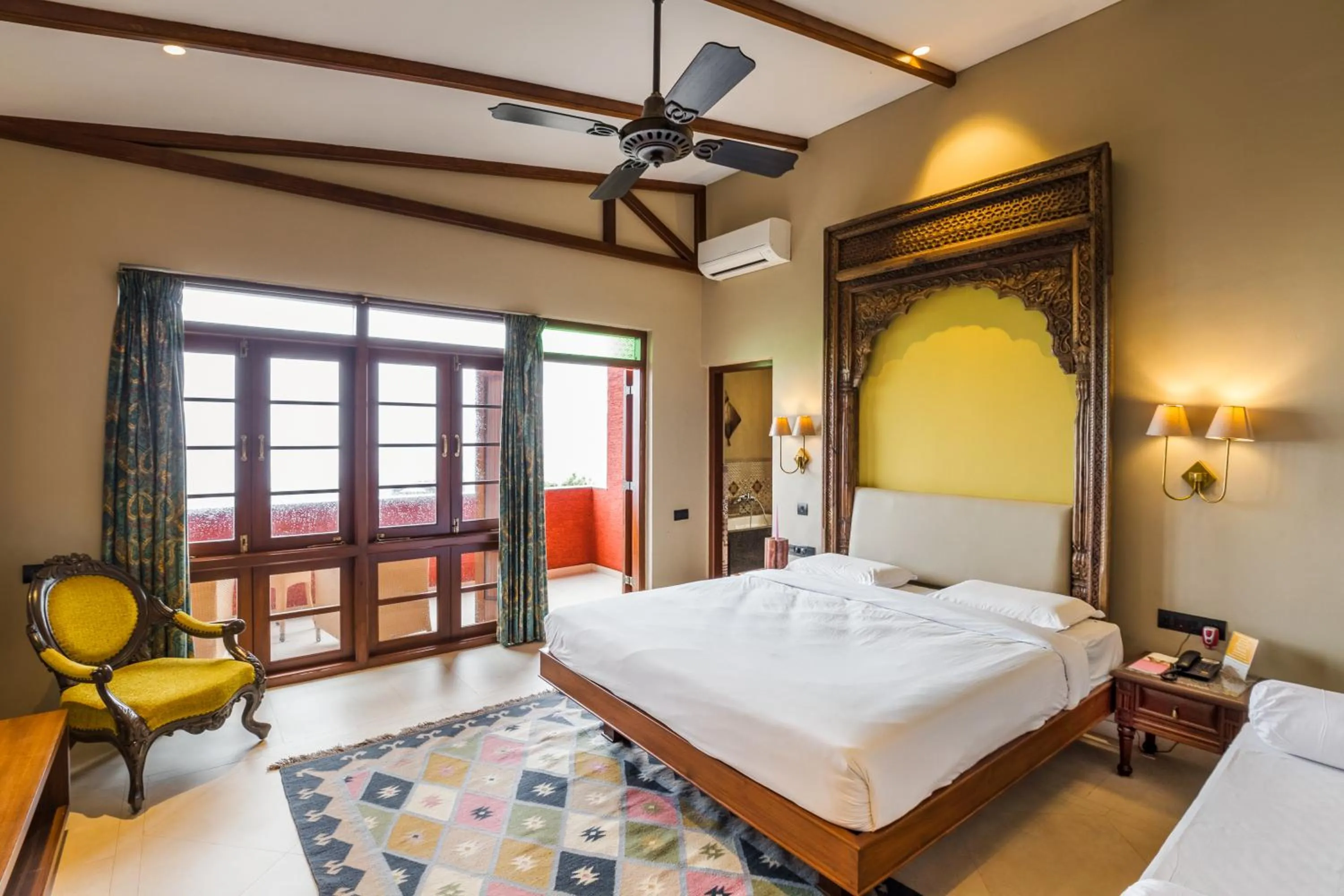 Photo of the whole room, Bed in Ramsukh Resorts and Spa