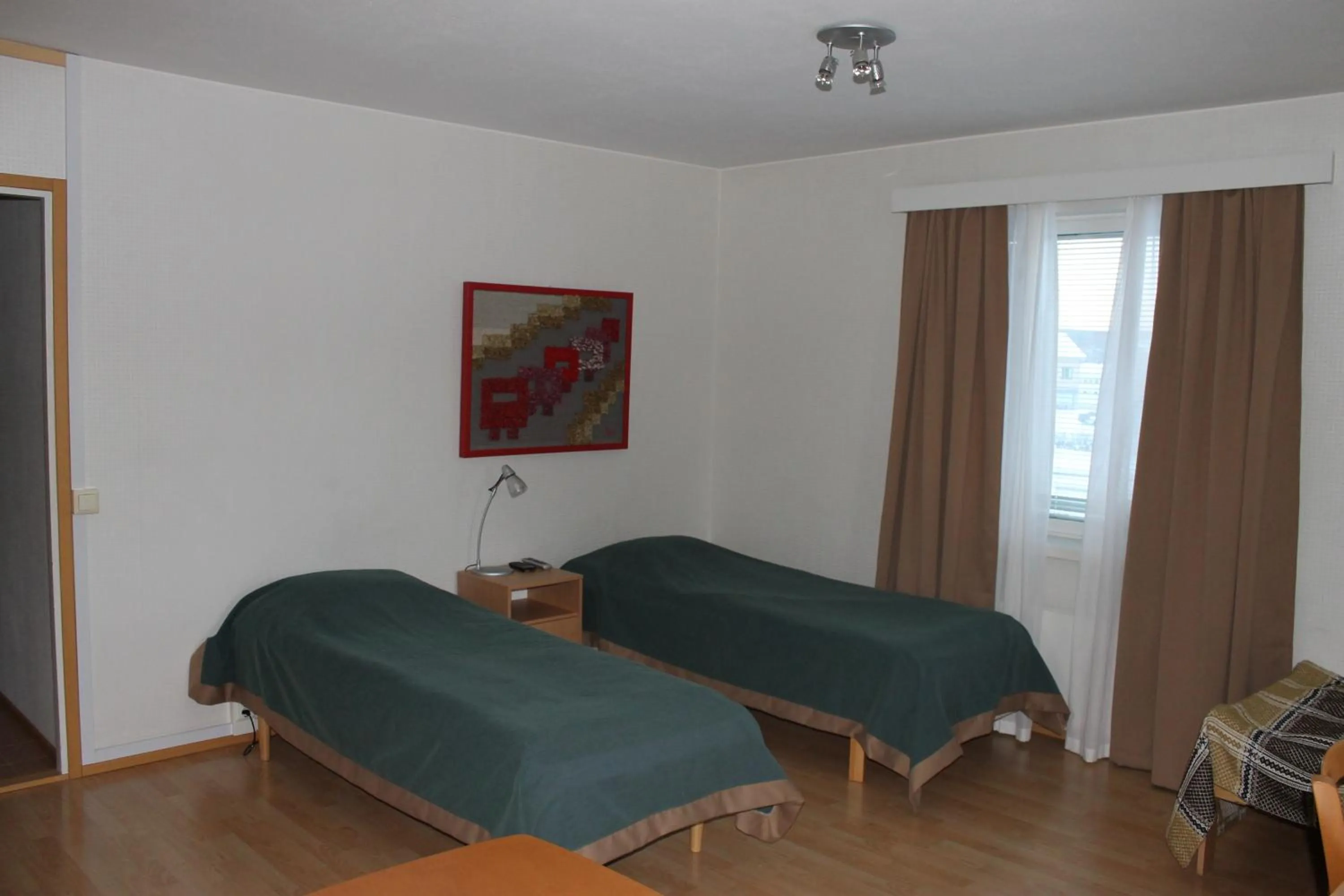 Seating area in Motelli Jätkänkolo