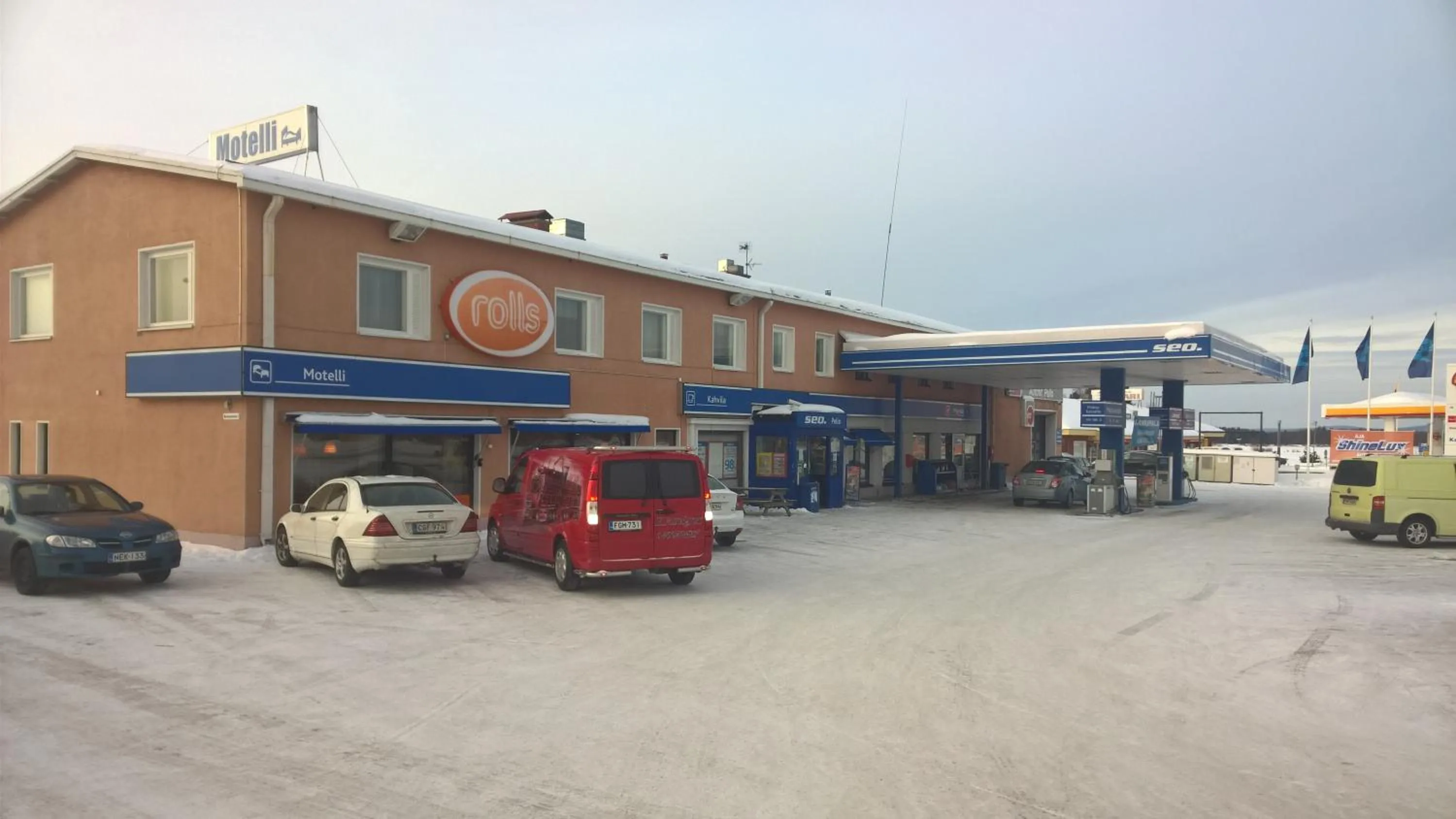 Facade/entrance in Motelli Jätkänkolo