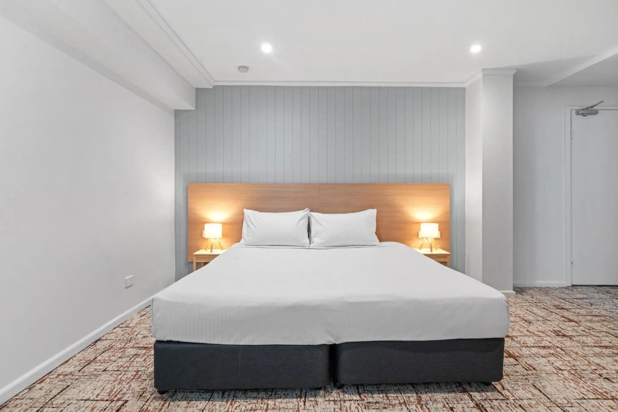 Bed in Mirage Hotel Newport