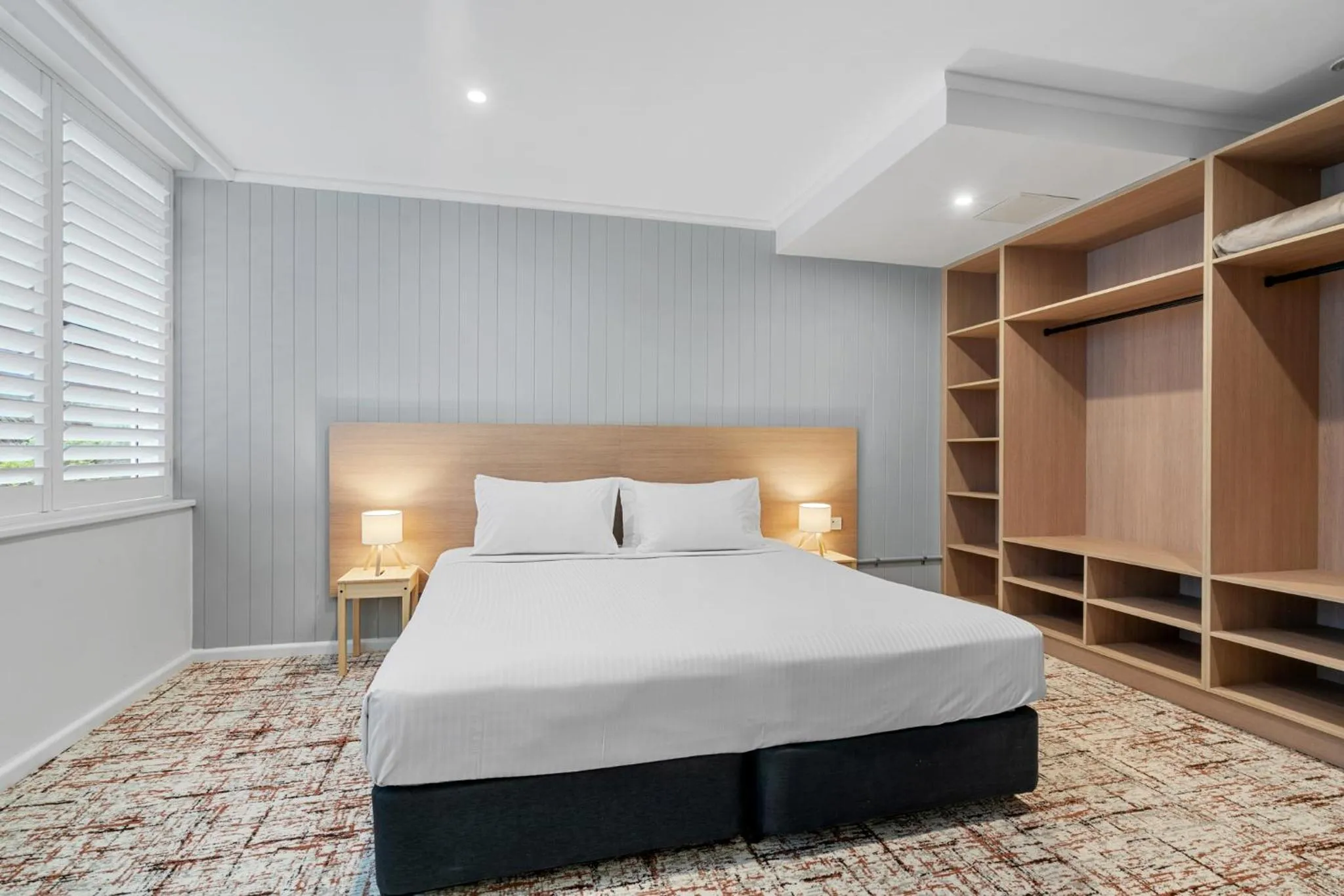 Bed in Mirage Hotel Newport