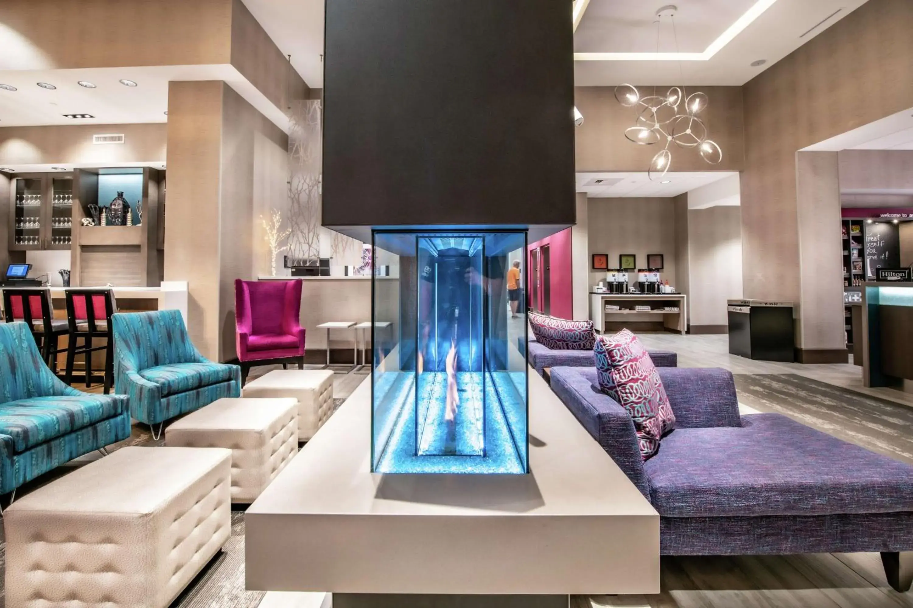 Lobby or reception in Hampton Inn & Suites Asheville Biltmore Area Lobby or reception in Hampton Inn & Suites Asheville Biltmore Area