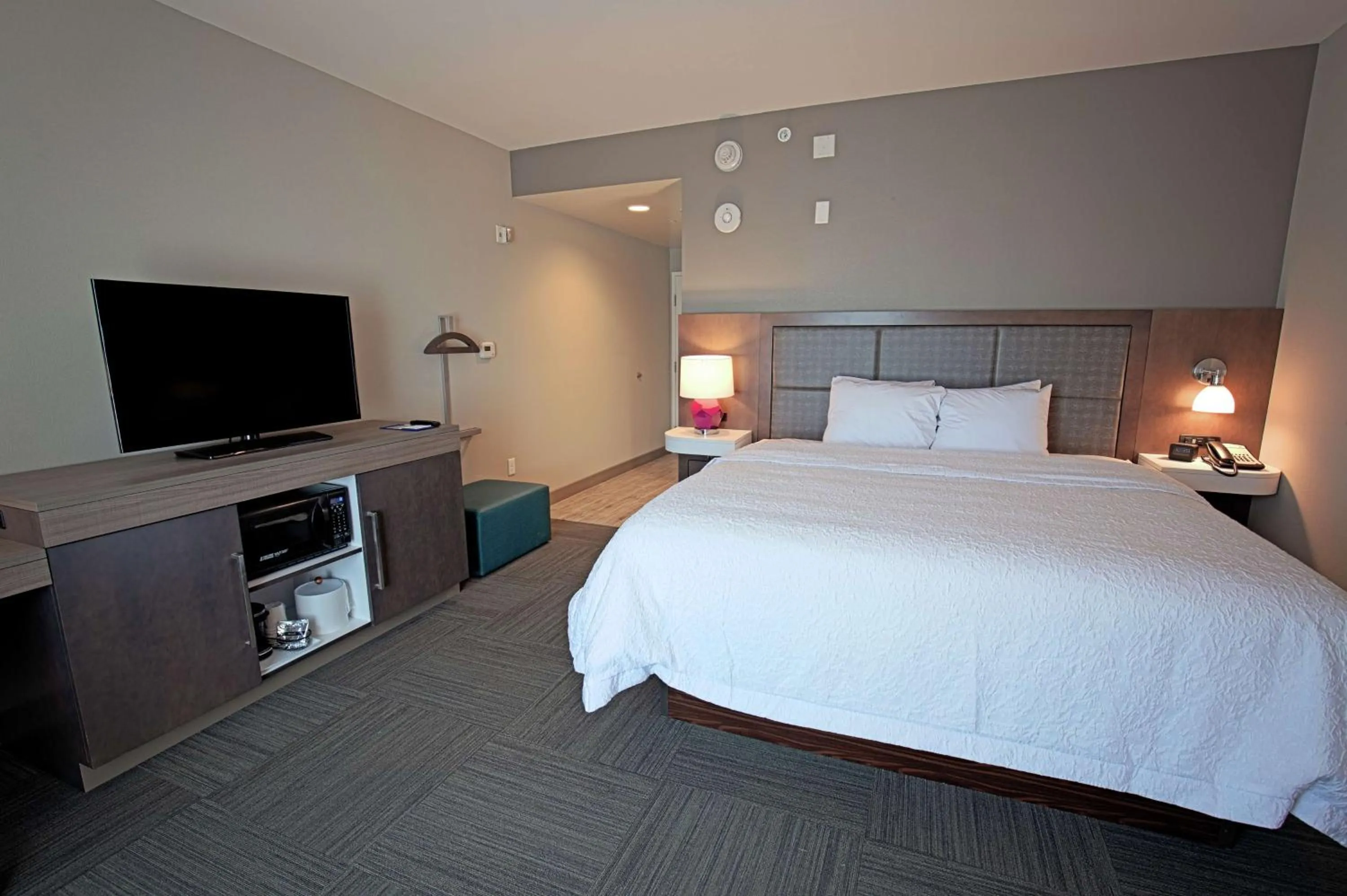 Photo of the whole room, Bed in Hampton Inn & Suites Asheville Biltmore Area