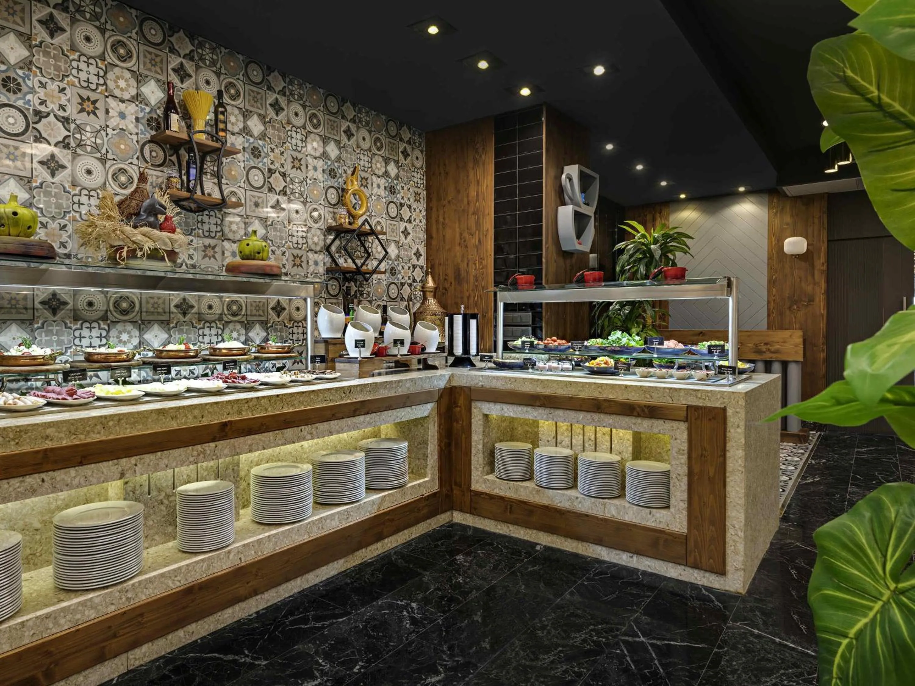 Breakfast in Mövenpick Hotel Trabzon