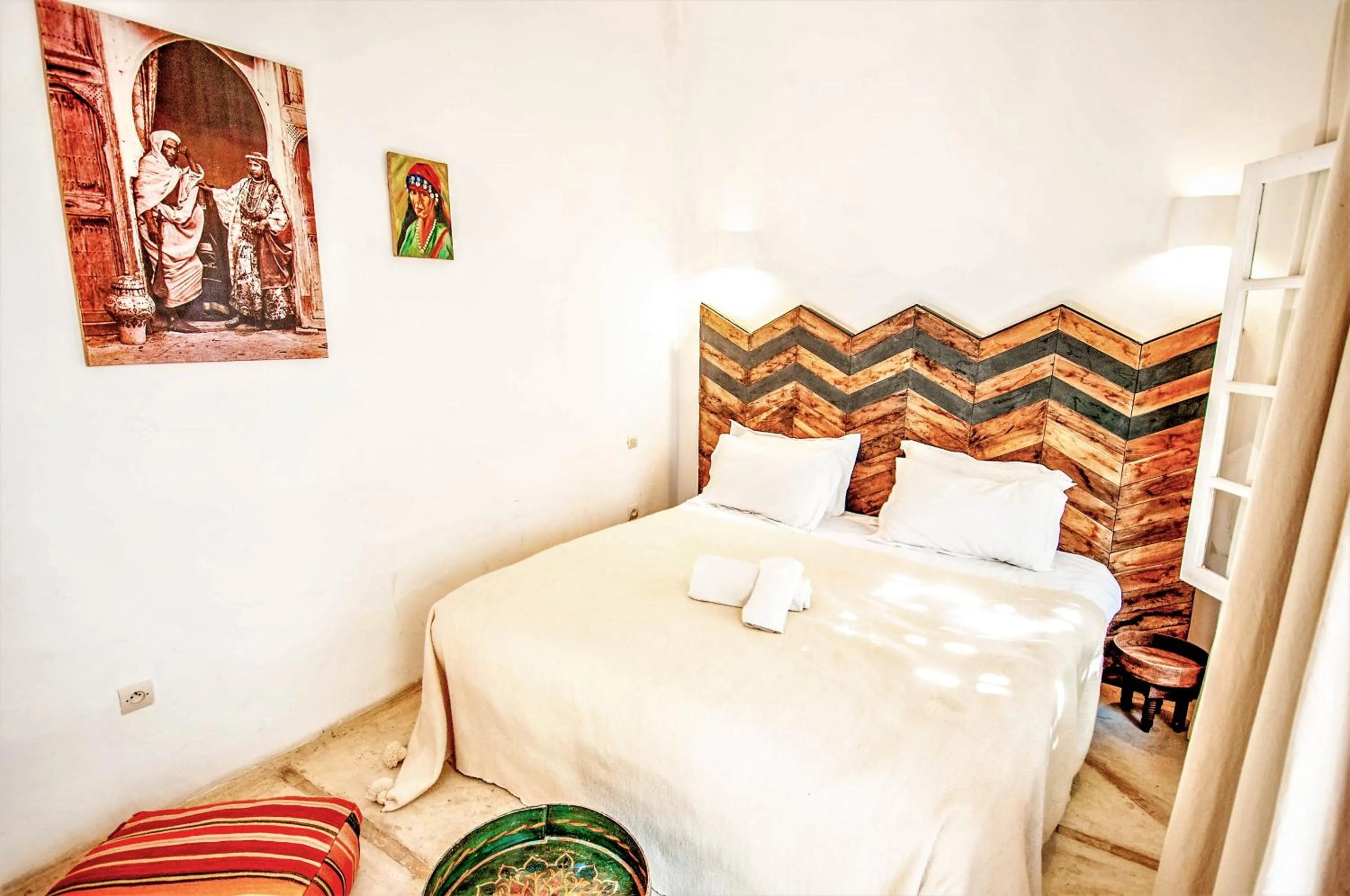 Bedroom, Bed in Riad Villa Almeria Hotel & Spa