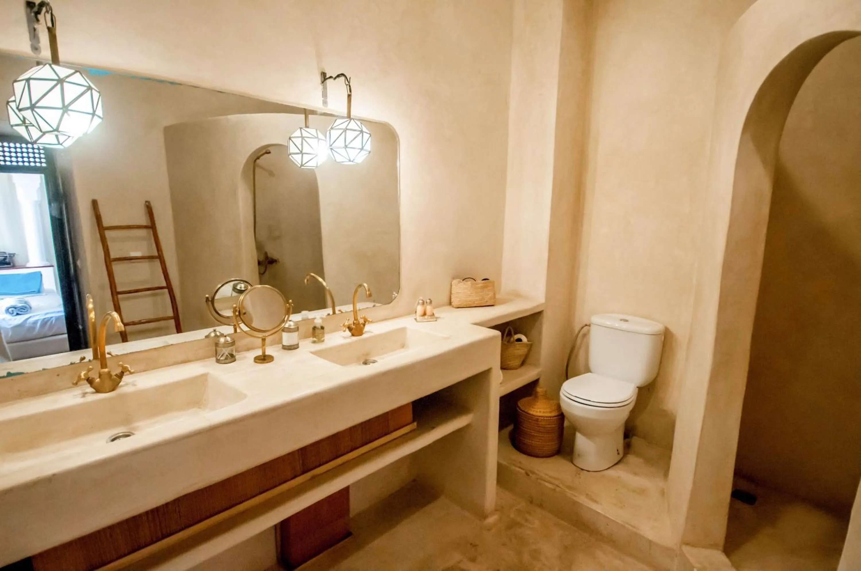 Bathroom in Riad Villa Almeria Hotel & Spa