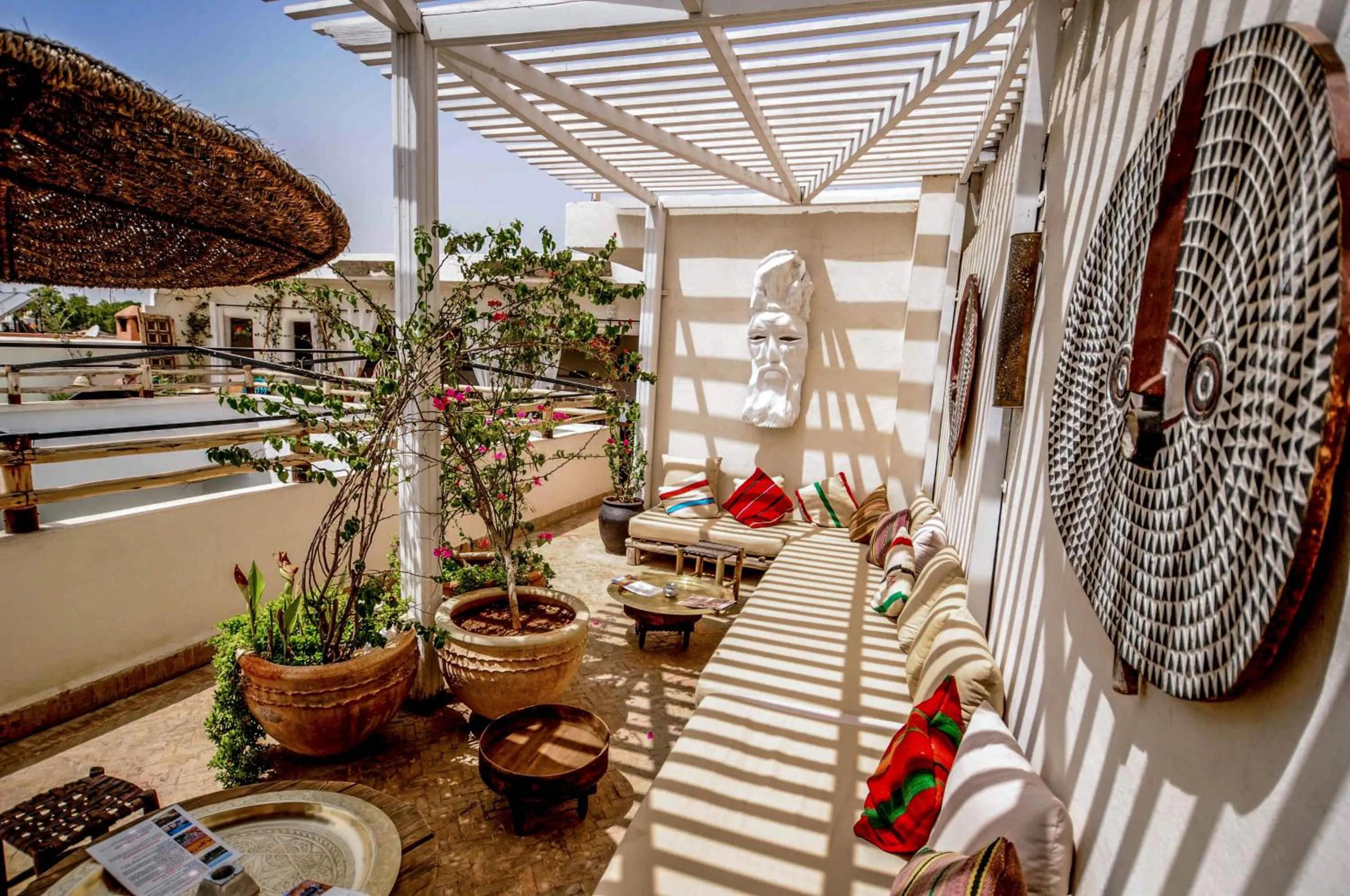 Balcony/Terrace in Riad Villa Almeria Hotel & Spa