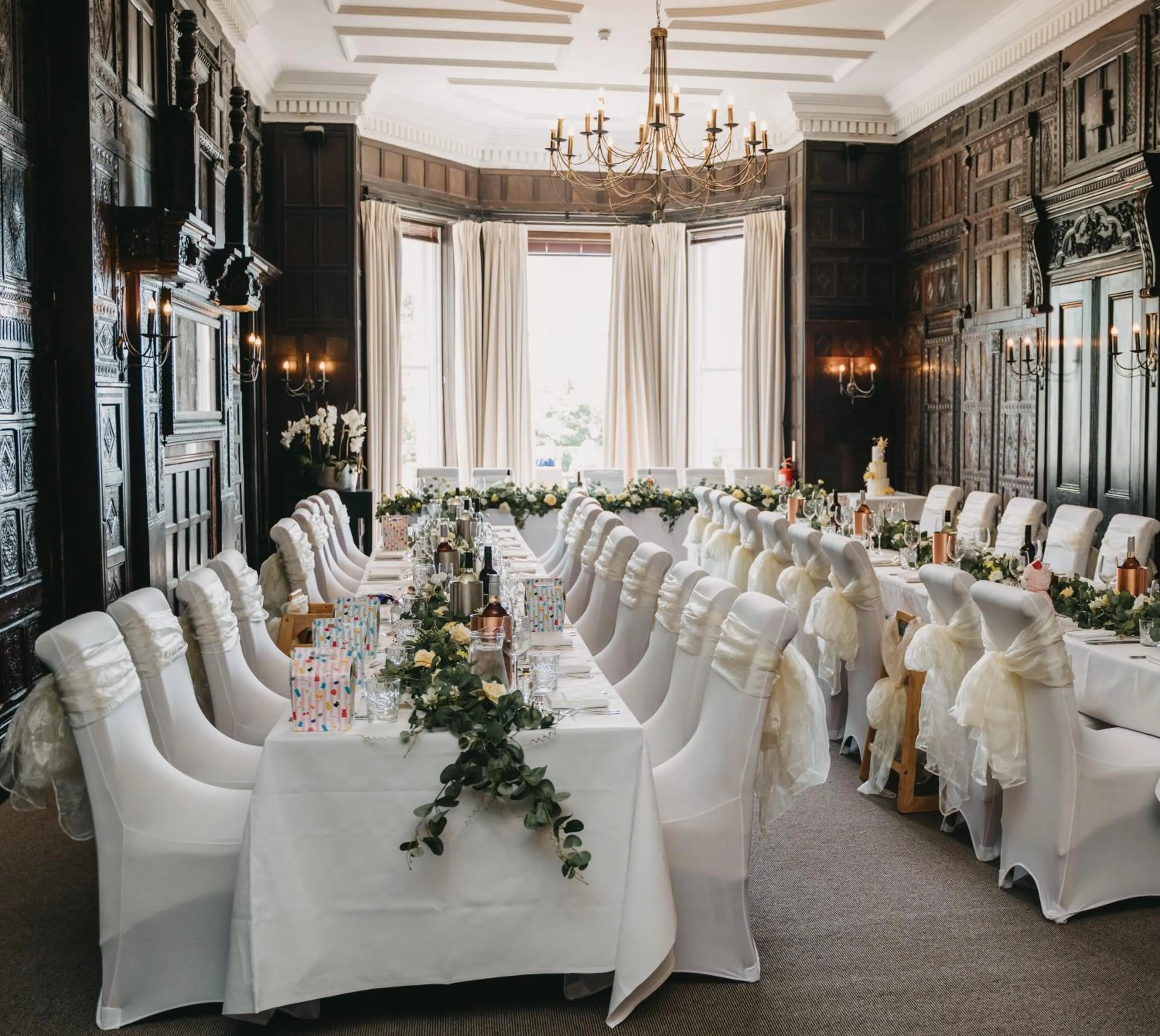 wedding in Trenython Manor Resort