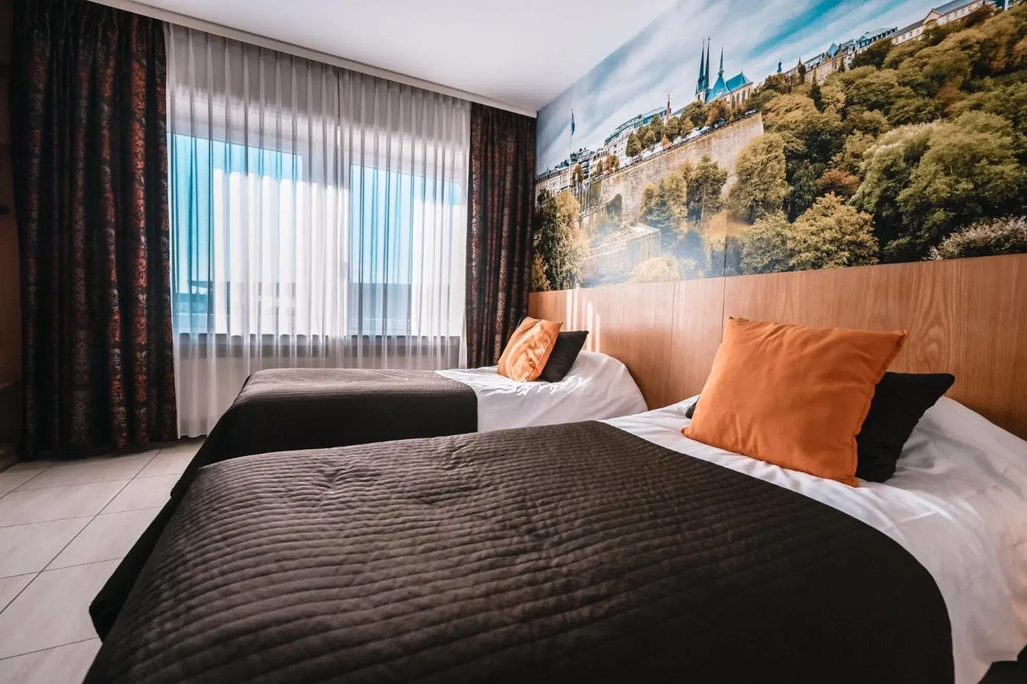 Chambre Double Twin in Hotel Pax Chambre Double Twin in Hotel Pax