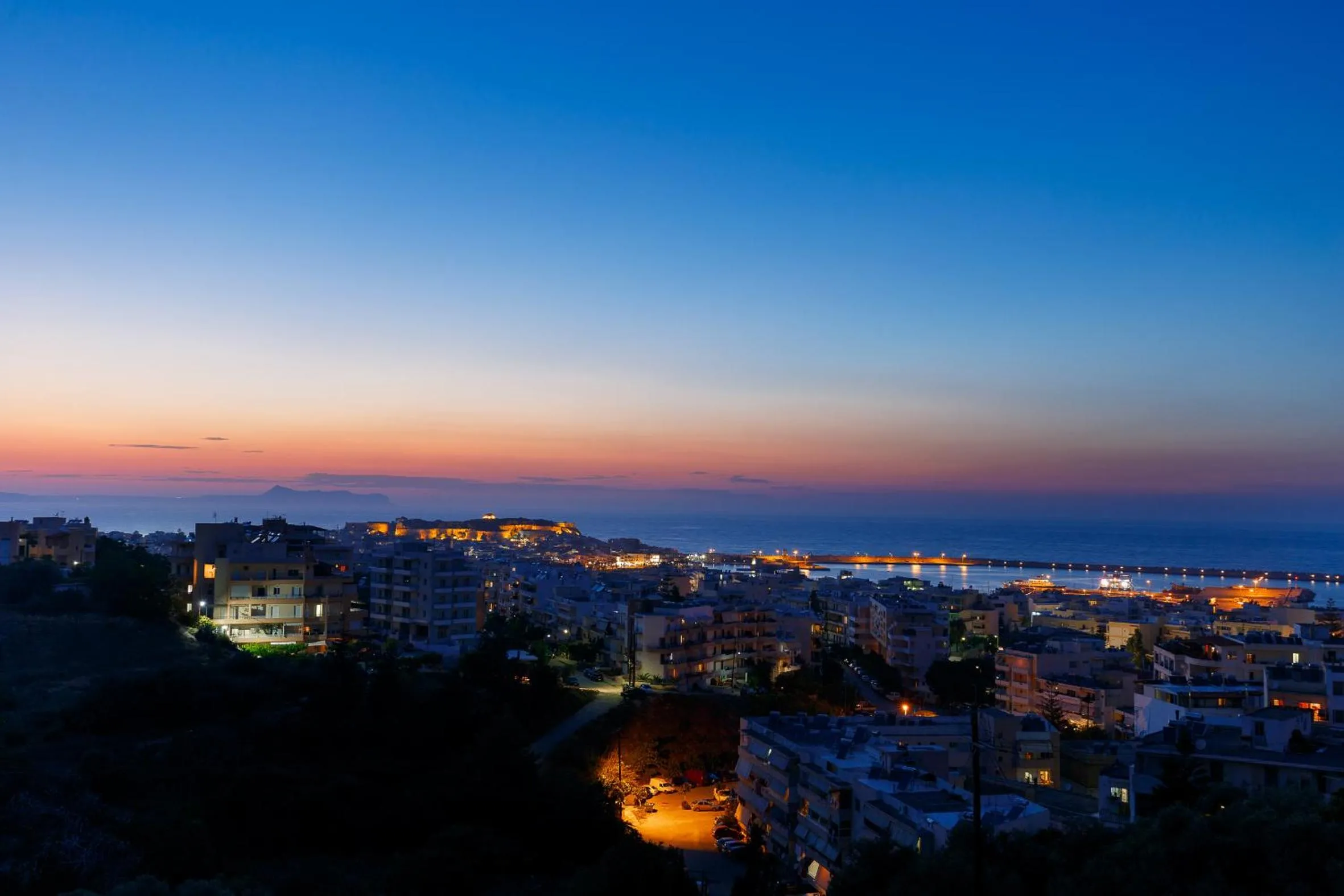 City view in Stelios Penthouse