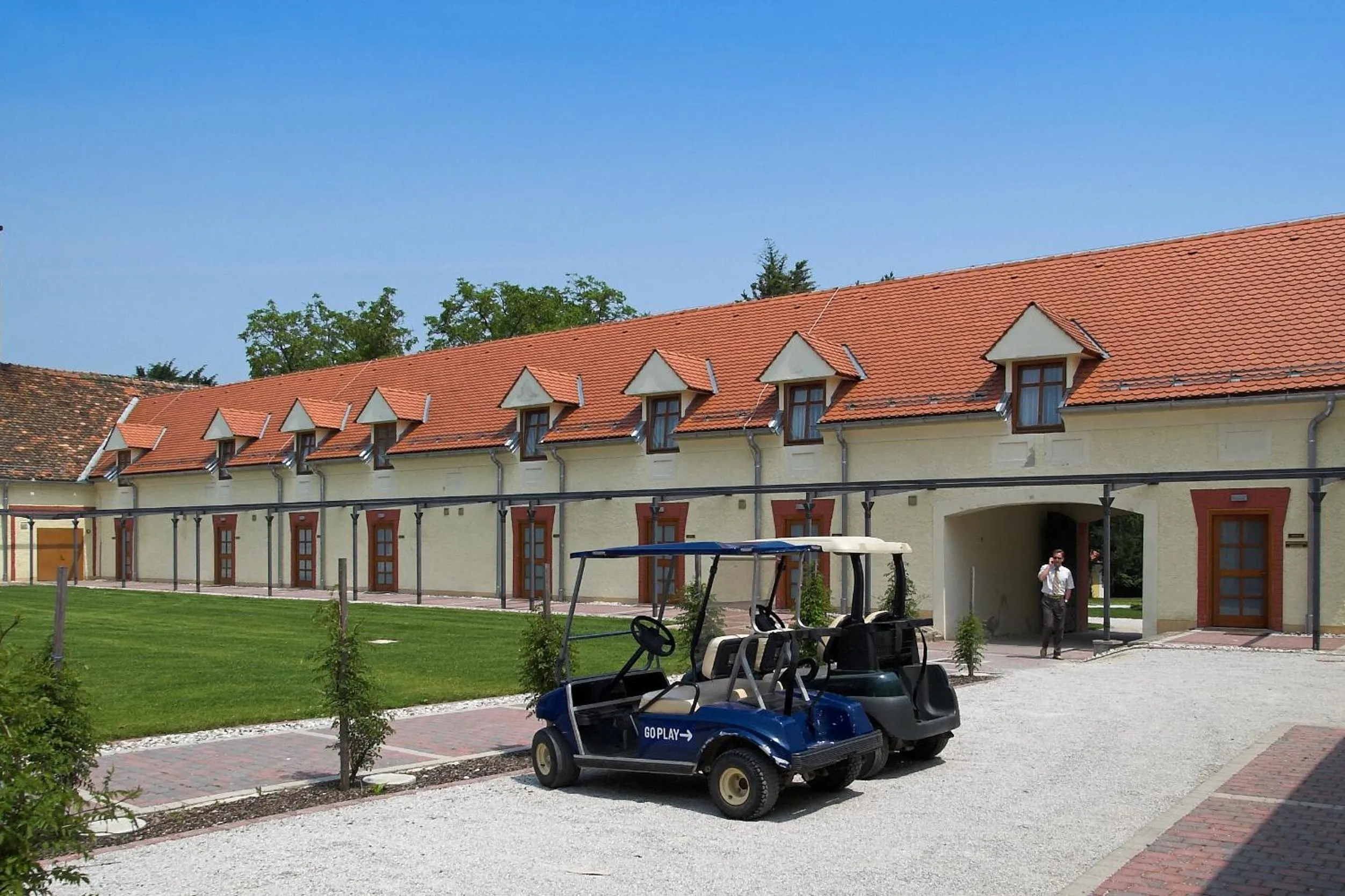 Property building in Mokrice Castle Estate