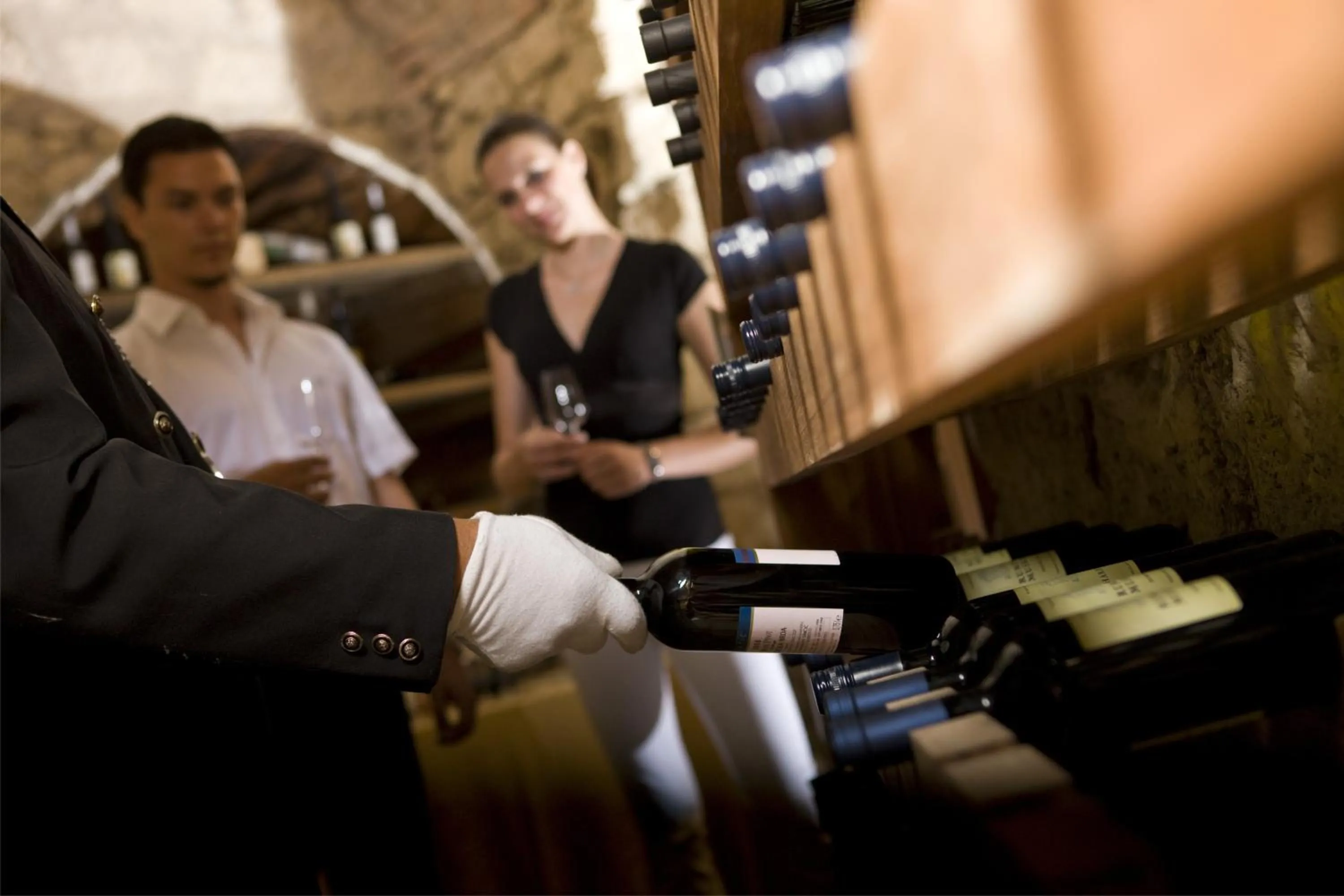 Alcoholic drinks in Mokrice Castle Estate