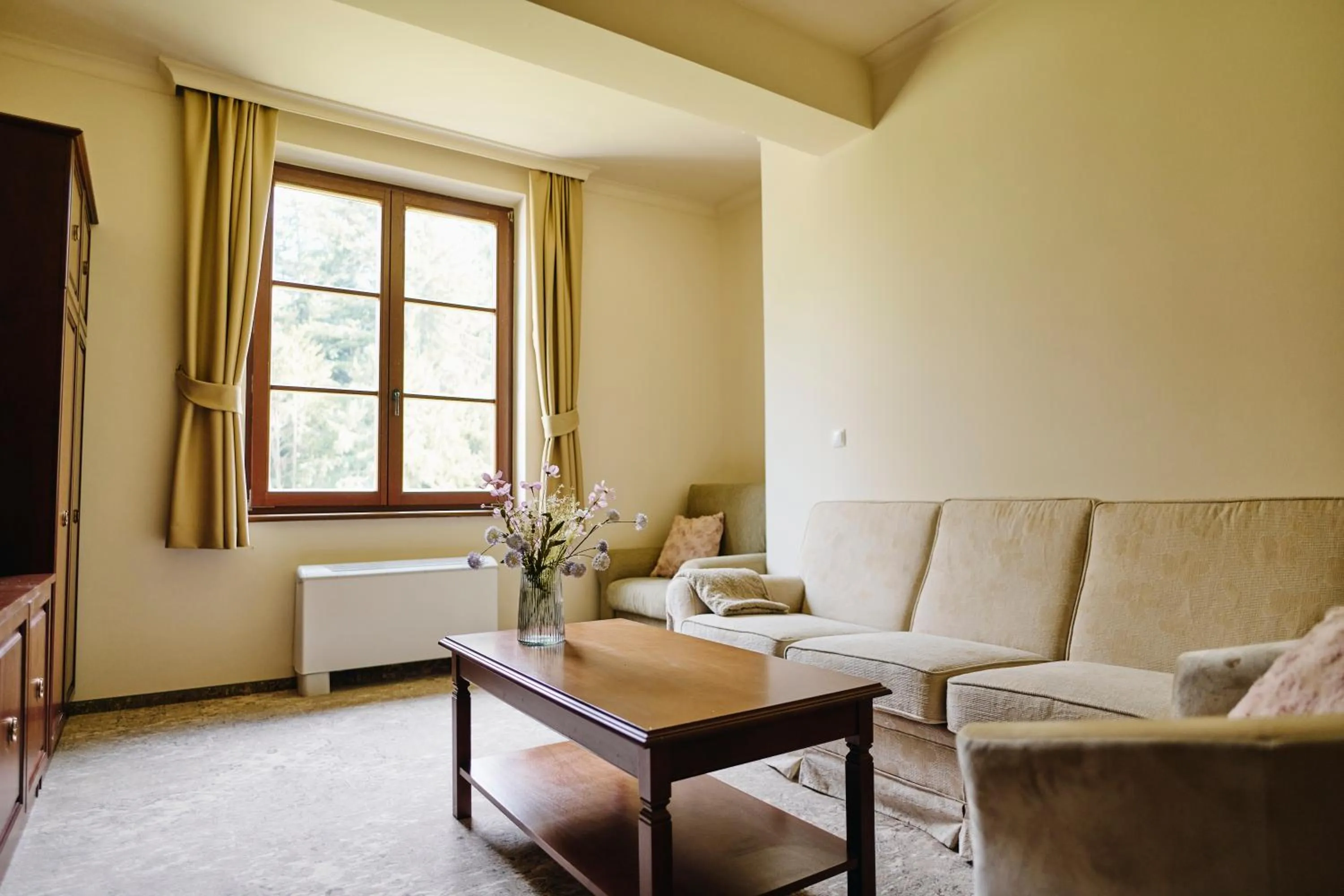 Living room in Mokrice Castle Estate