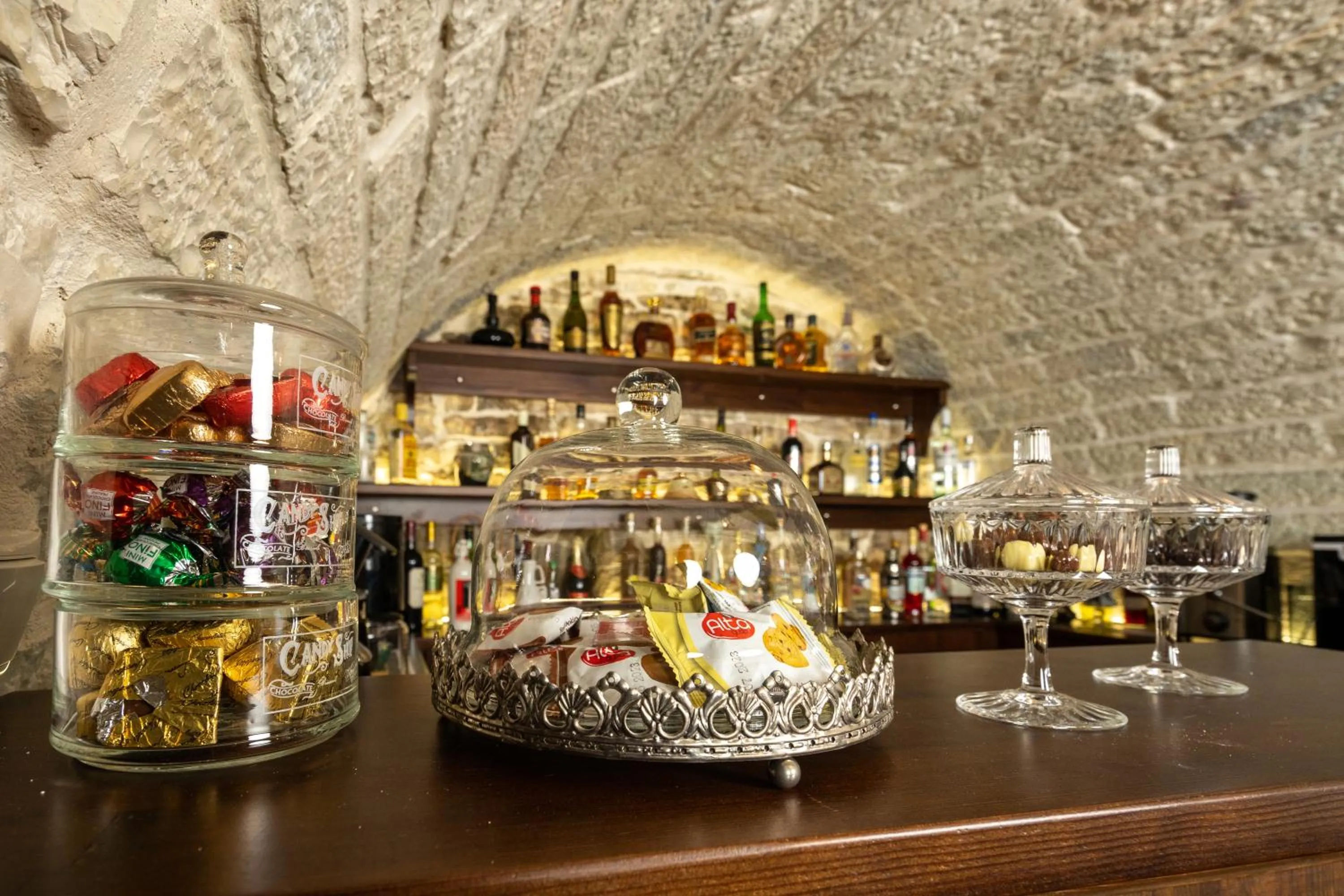 Lounge or bar in Gioraldi Art Hotel