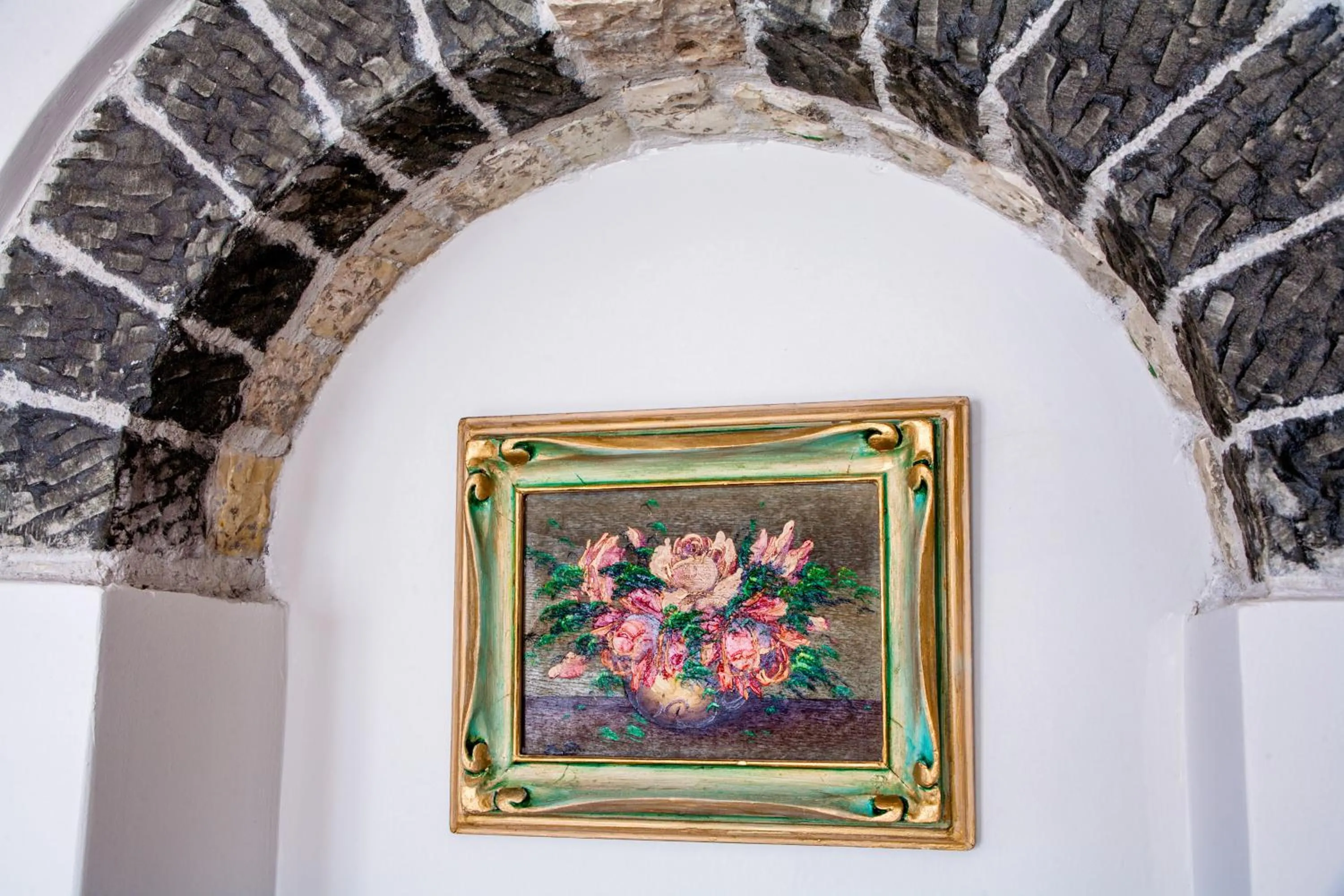 Decorative detail in Gioraldi Art Hotel