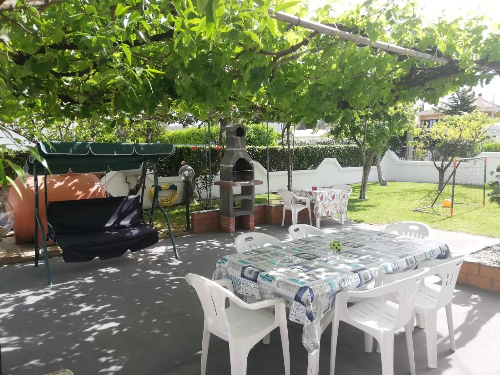 Garden view in Villa Miriade B&b