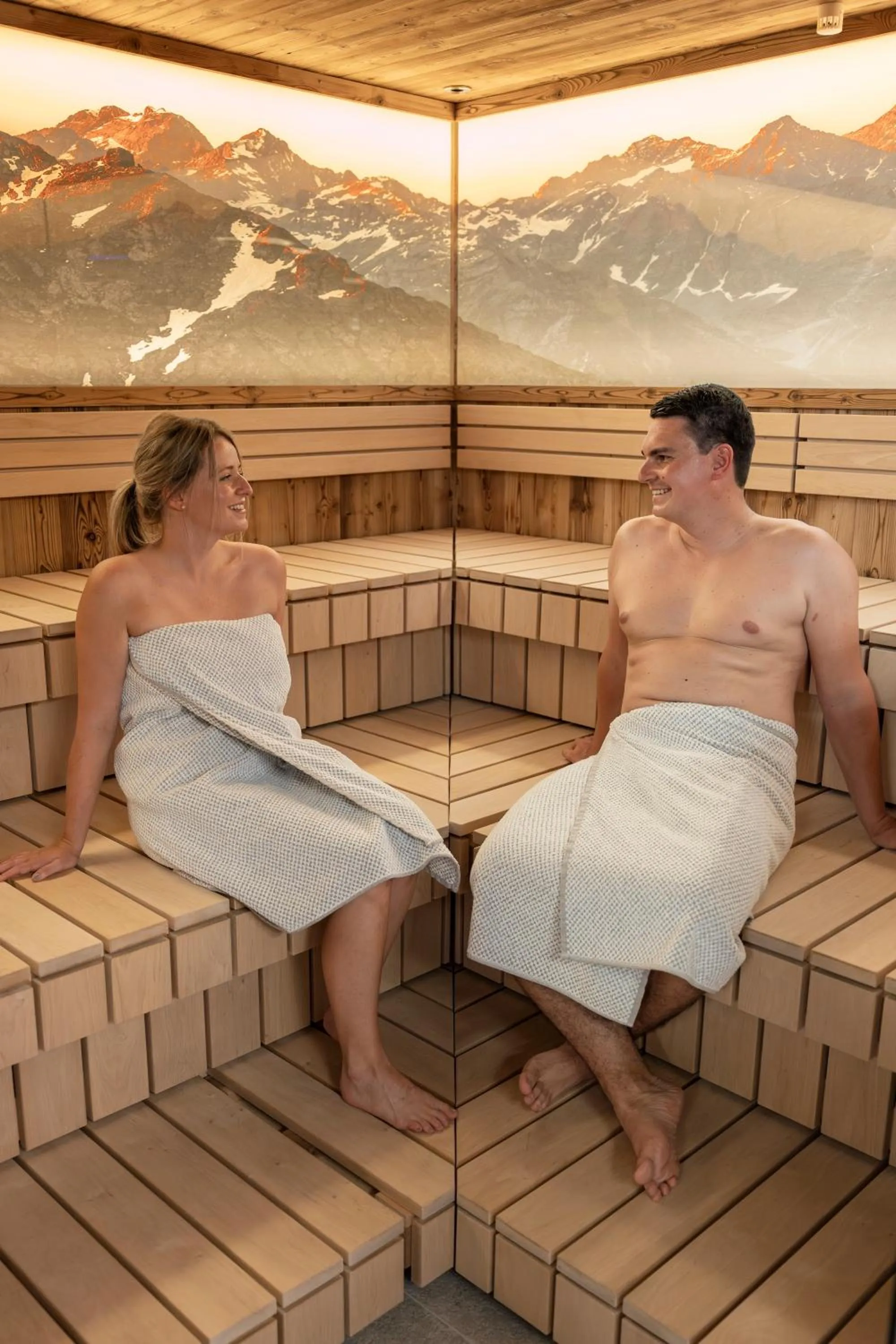 Spa and wellness centre/facilities in Natur Alpin Hotel Feichtner Hof