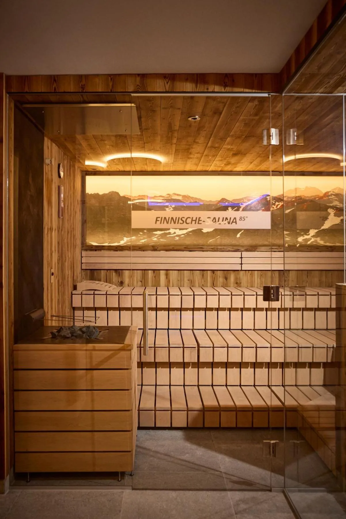 Sauna in Natur Alpin Hotel Feichtner Hof