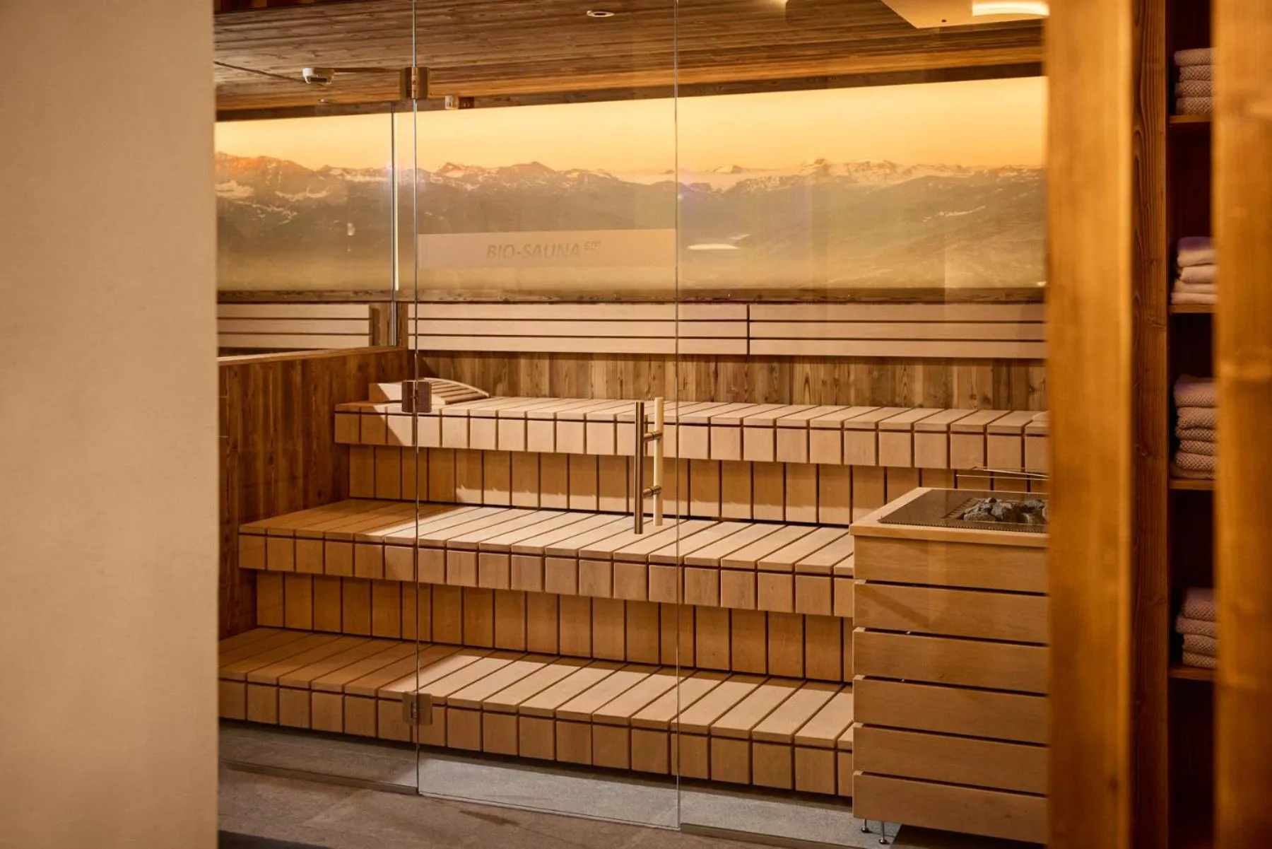 Sauna in Natur Alpin Hotel Feichtner Hof