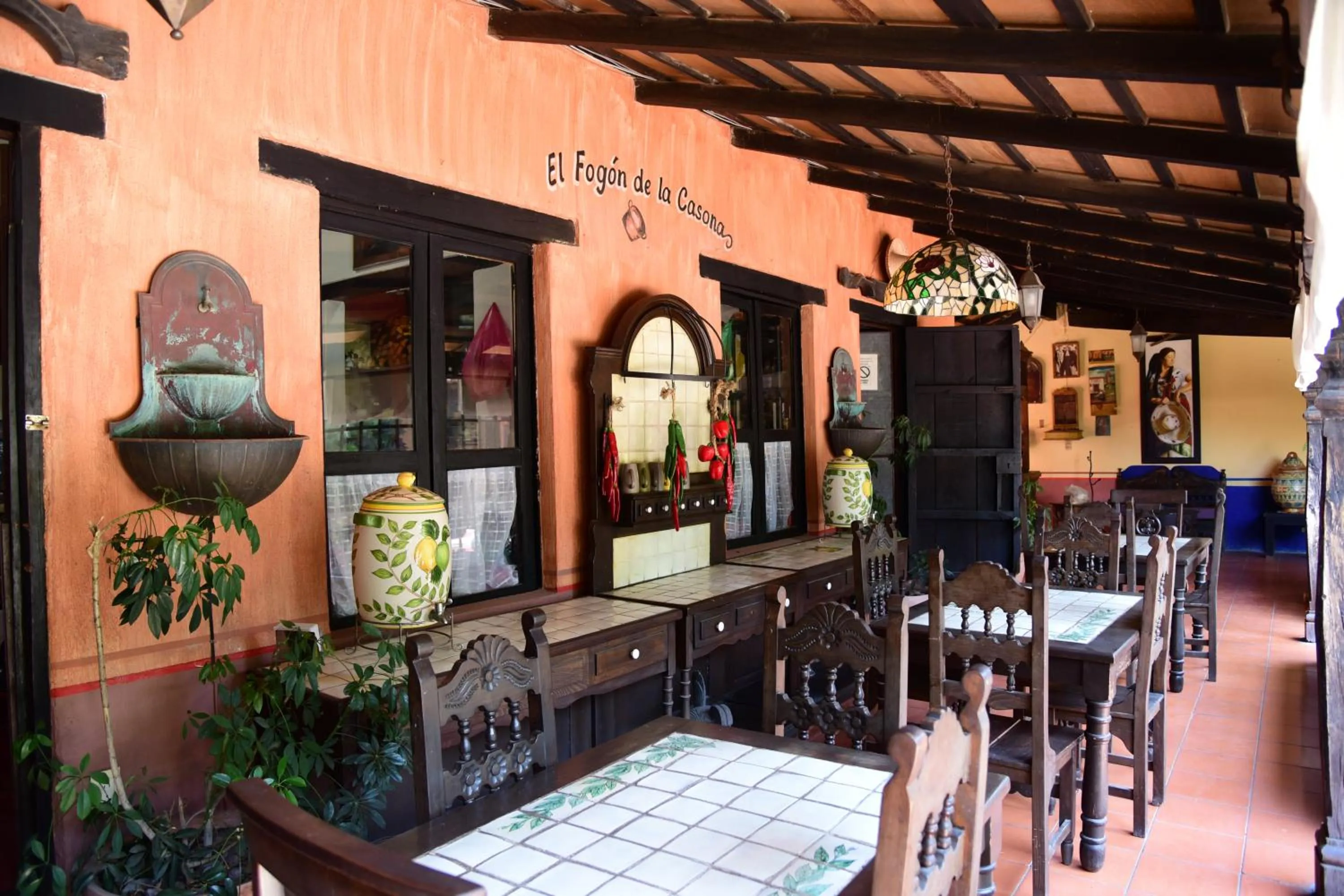 Food and drinks in Hacienda La Magdalena