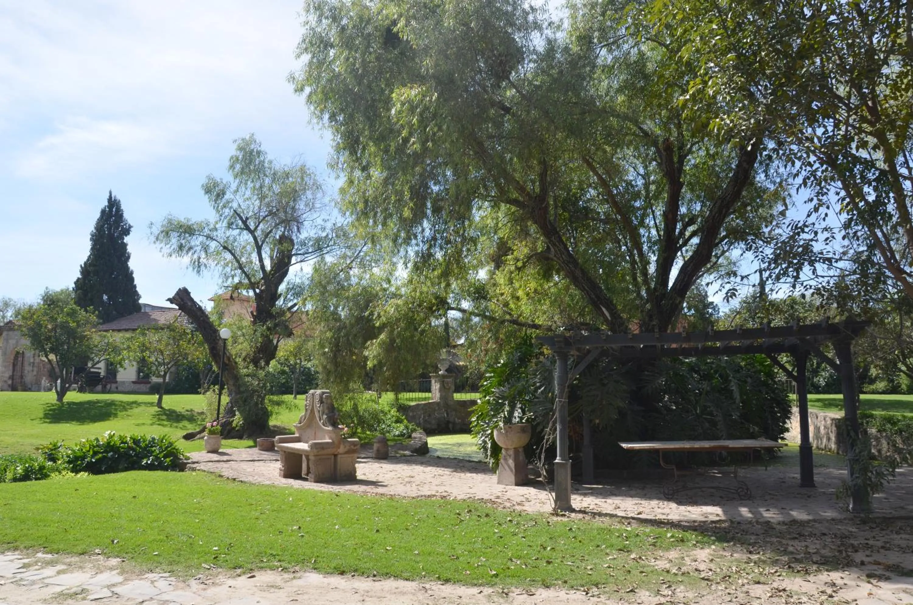 Garden in Hacienda La Magdalena