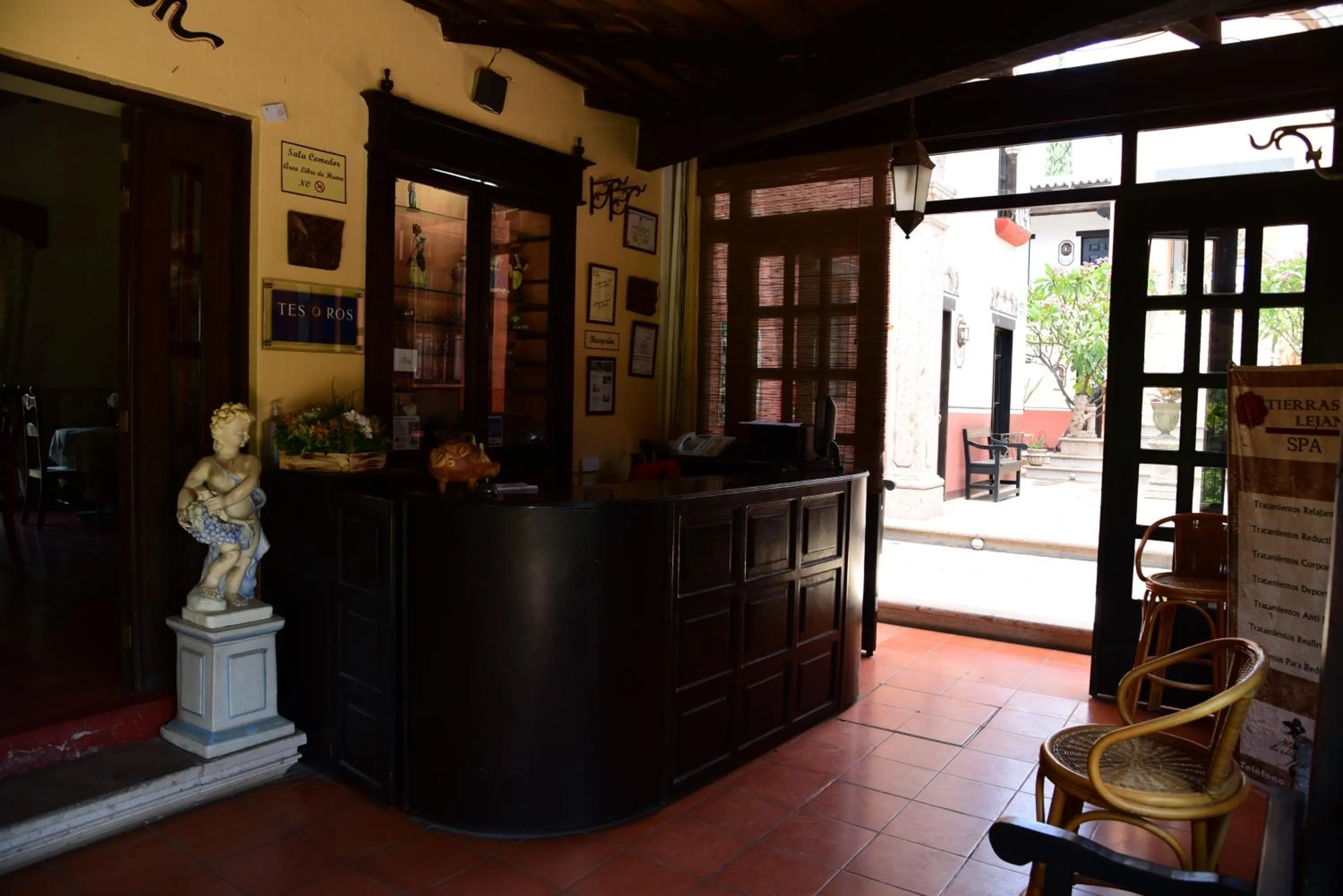 On site in Hacienda La Magdalena