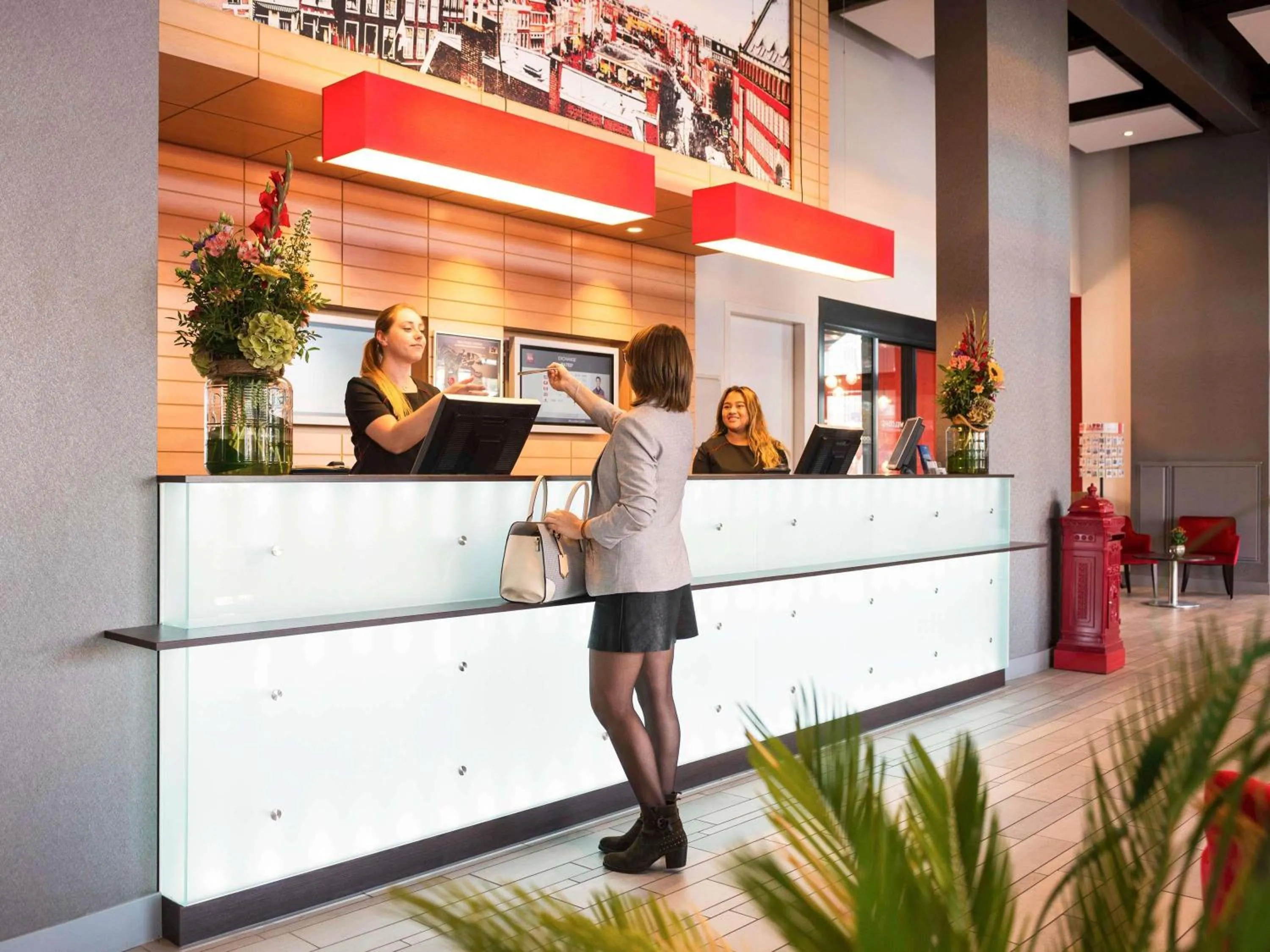 Property building in ibis Leiden Centre