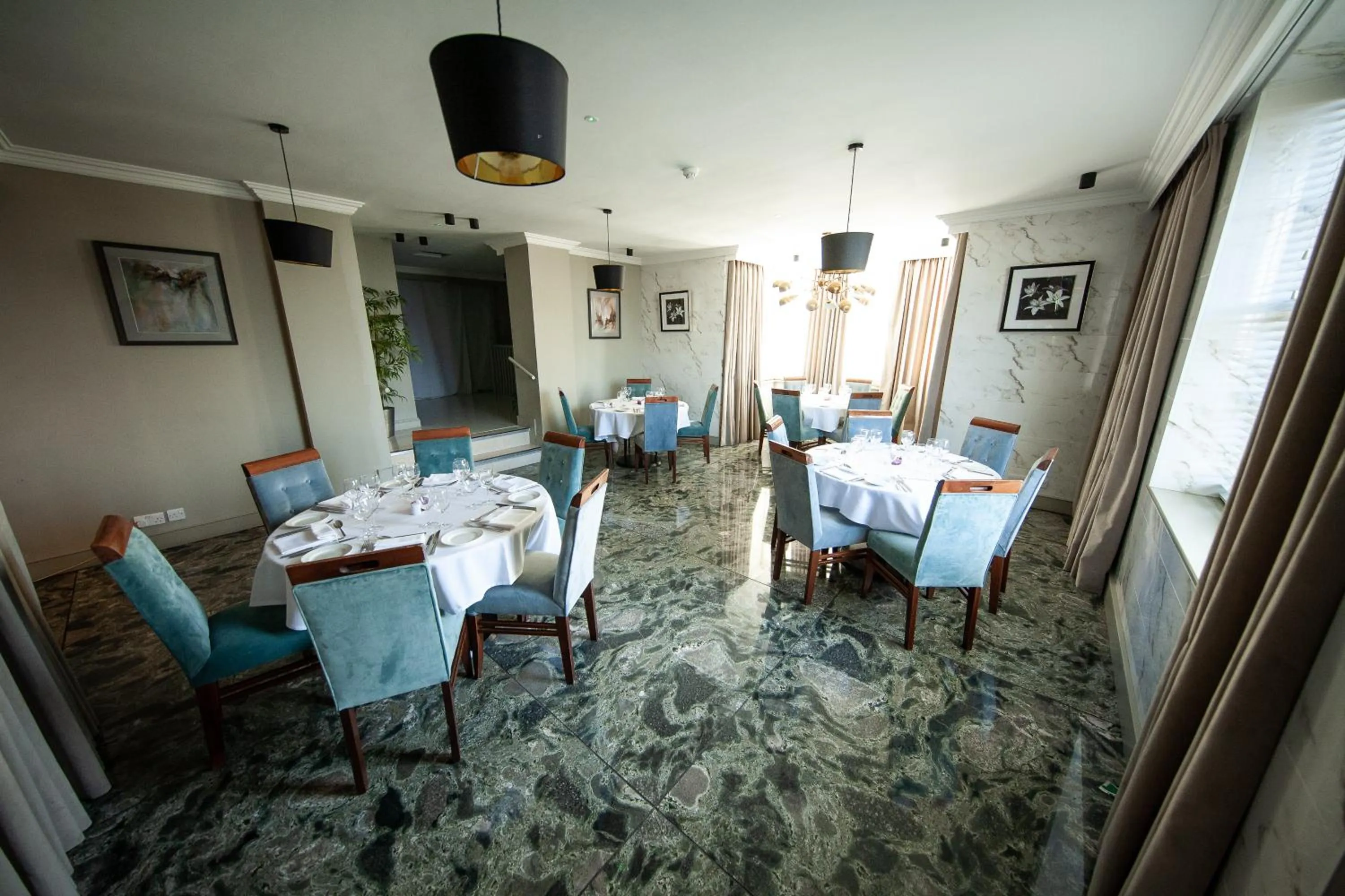 Dining area in Berwick Manor Hotel