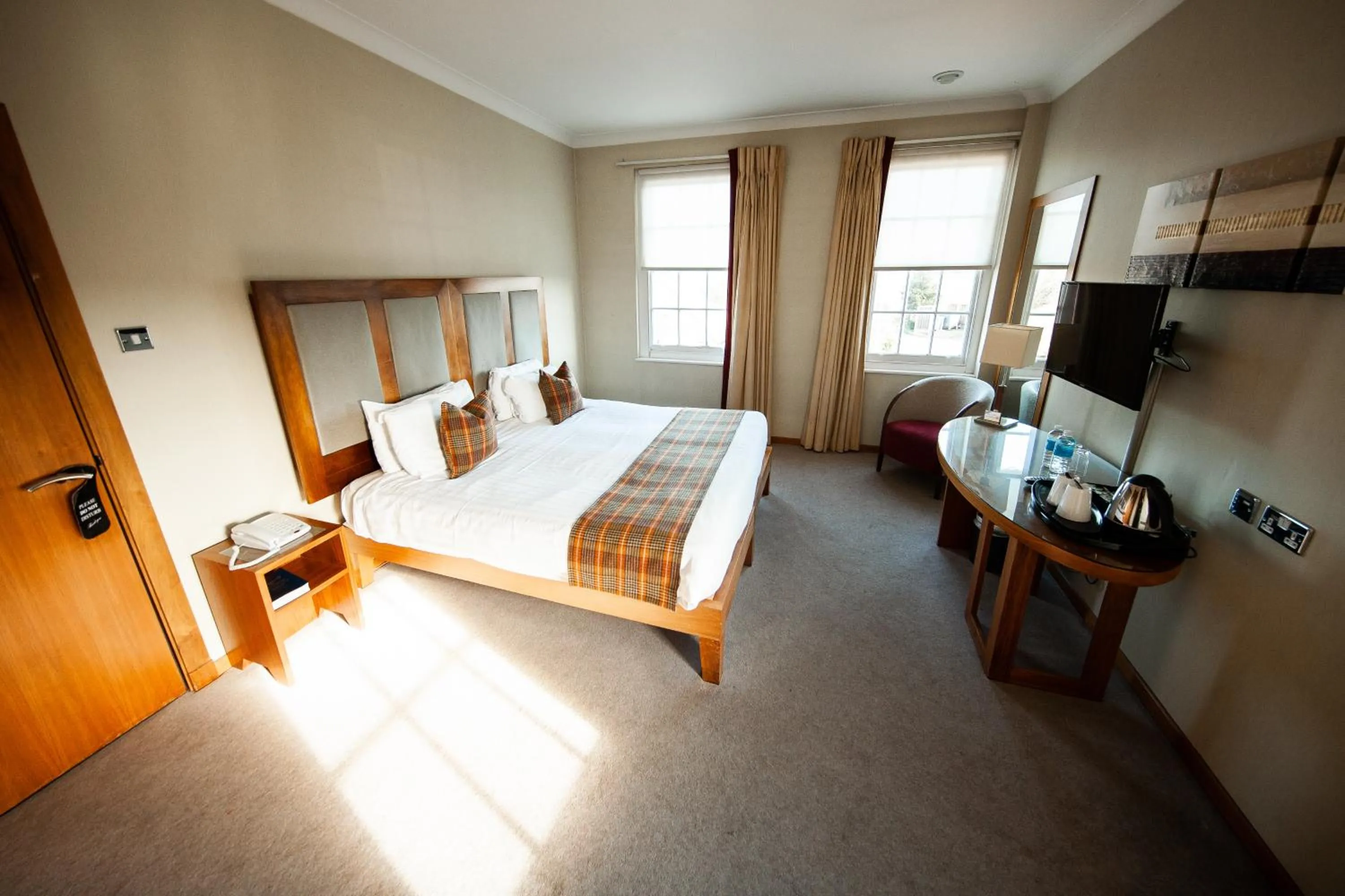 Bed in Berwick Manor Hotel