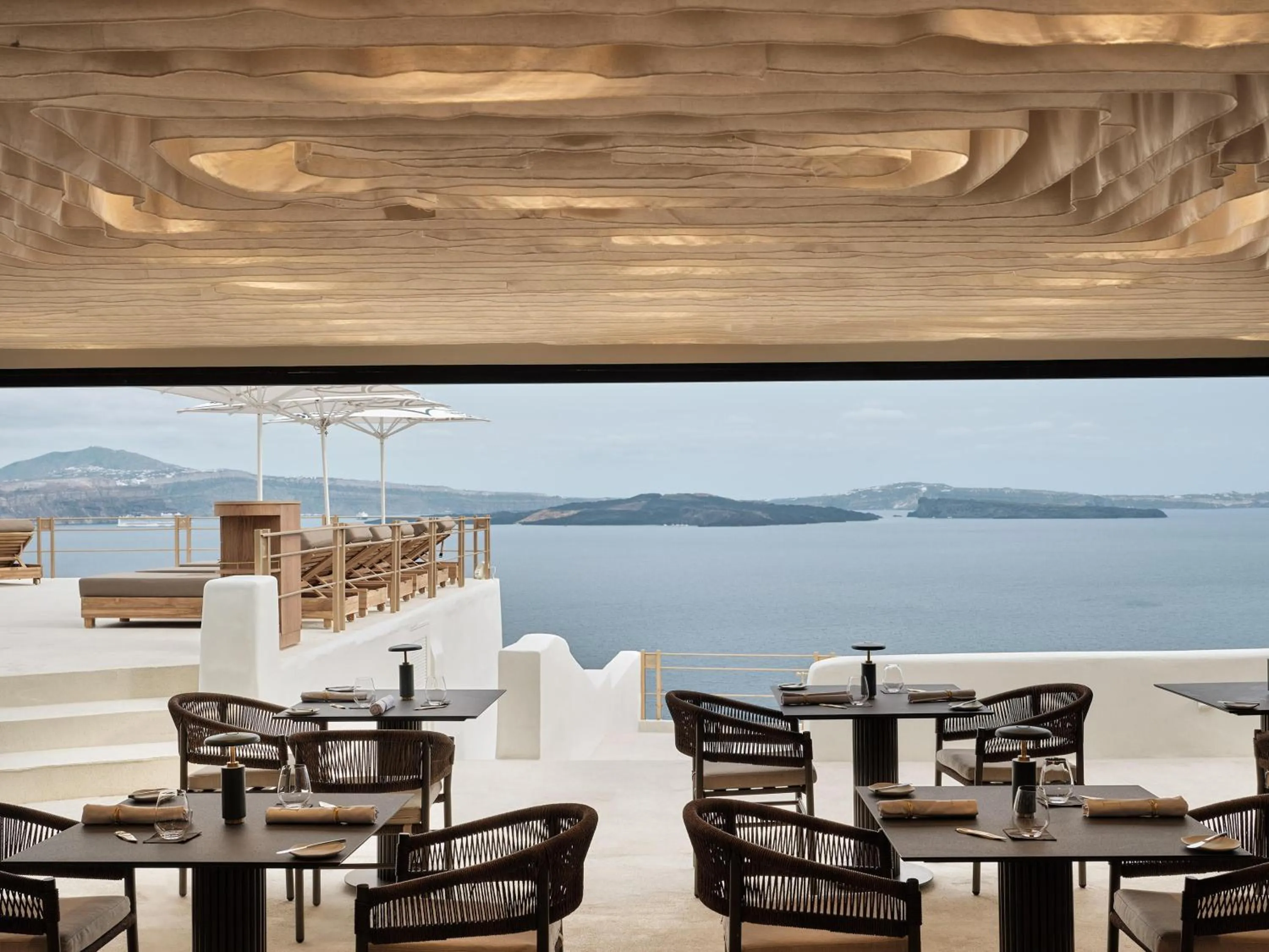 Restaurant/places to eat in Andronis Boutique Hotel