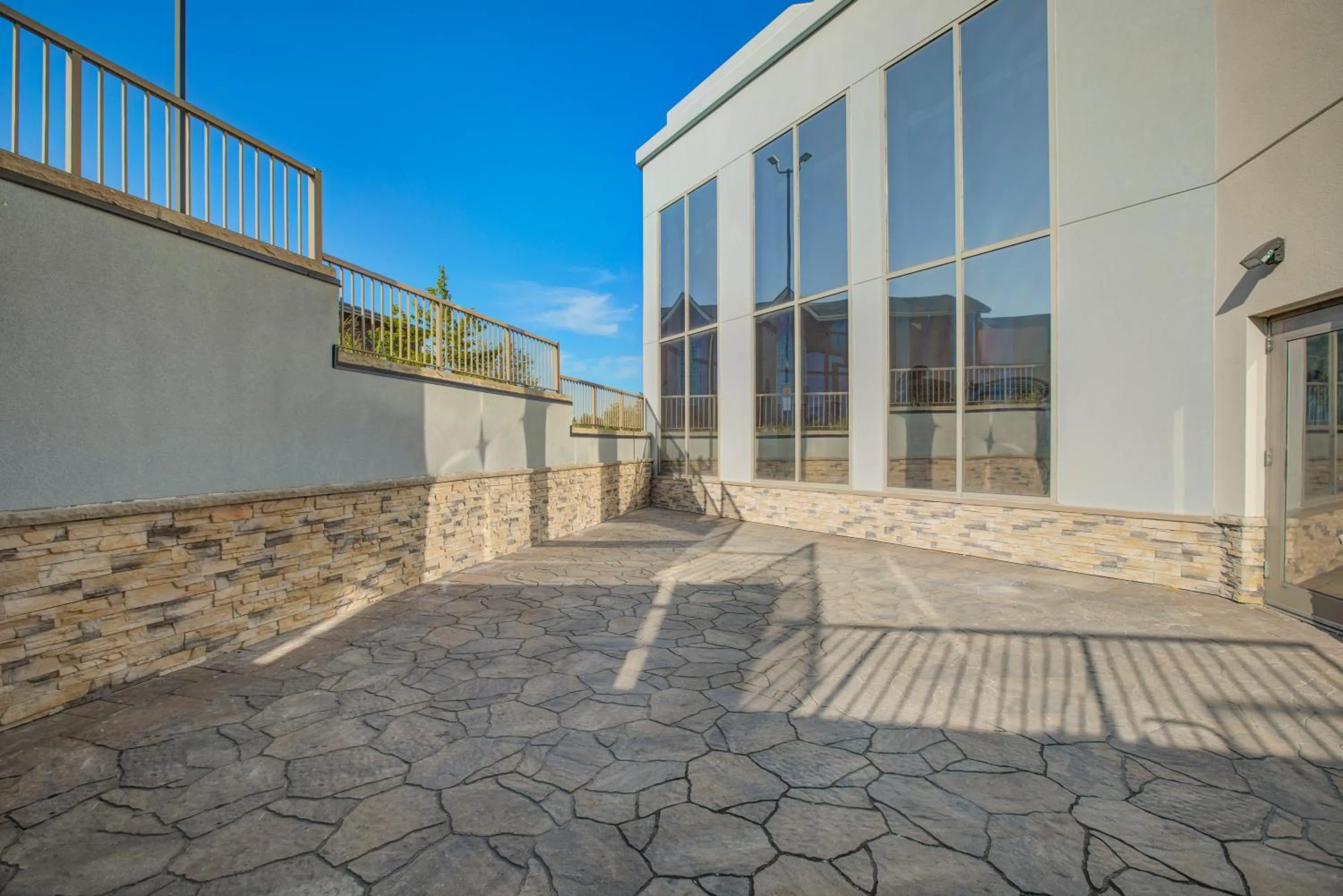 Patio in Holiday Inn Express & Suites - Woodstock, ON CANADA