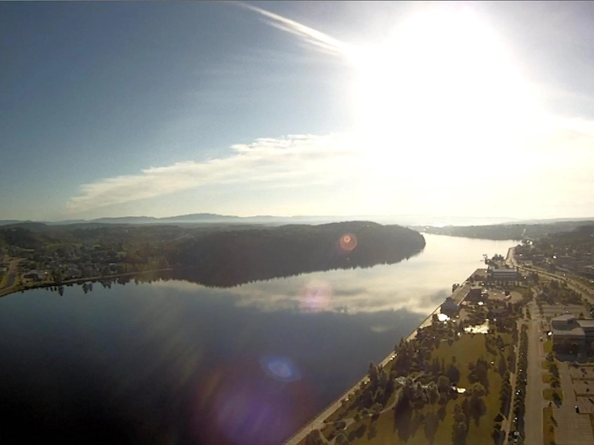 Bird's eye view in Auberge Centre Ville