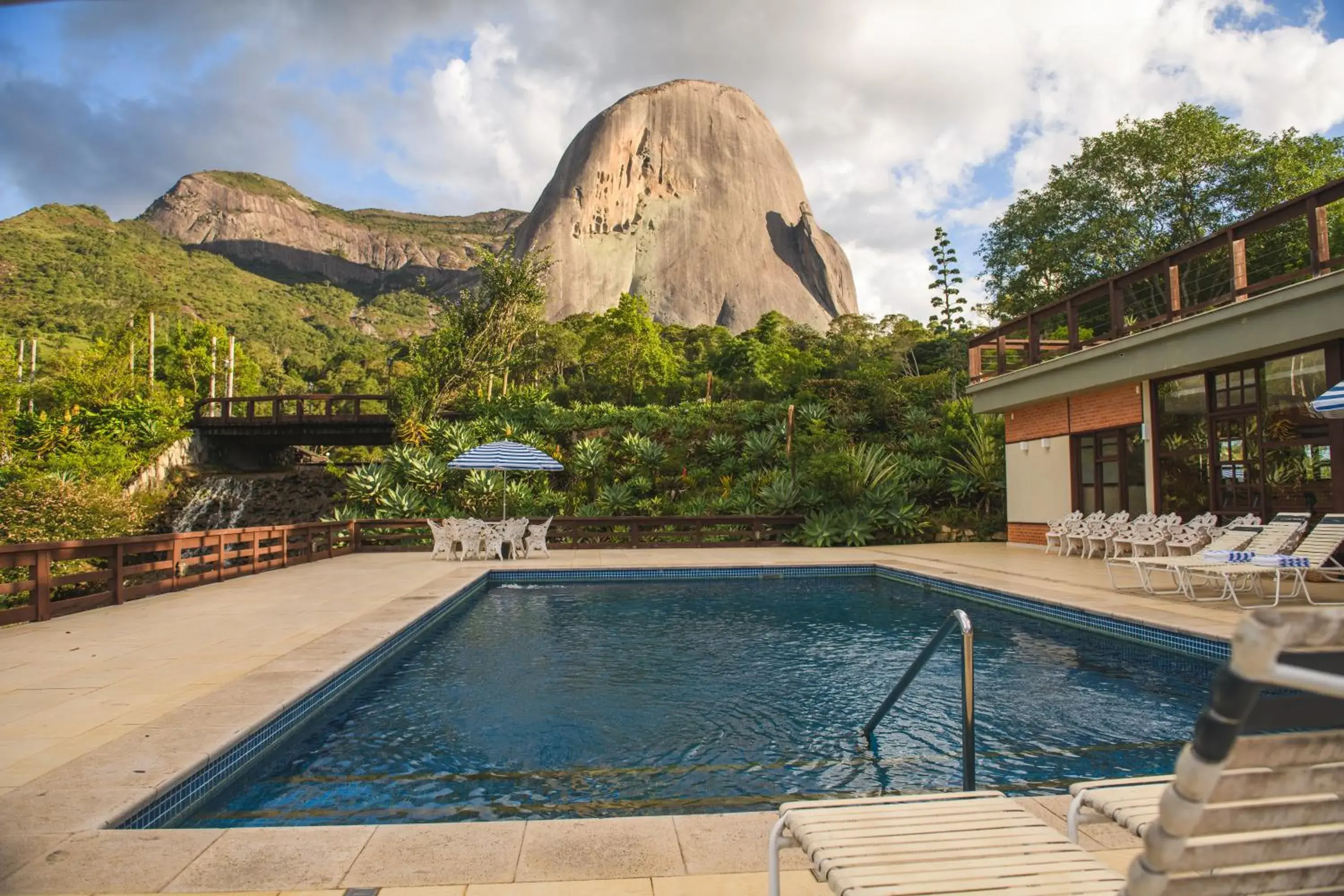 Swimming pool in Pousada Pedra Azul Swimming pool in Pousada Pedra Azul