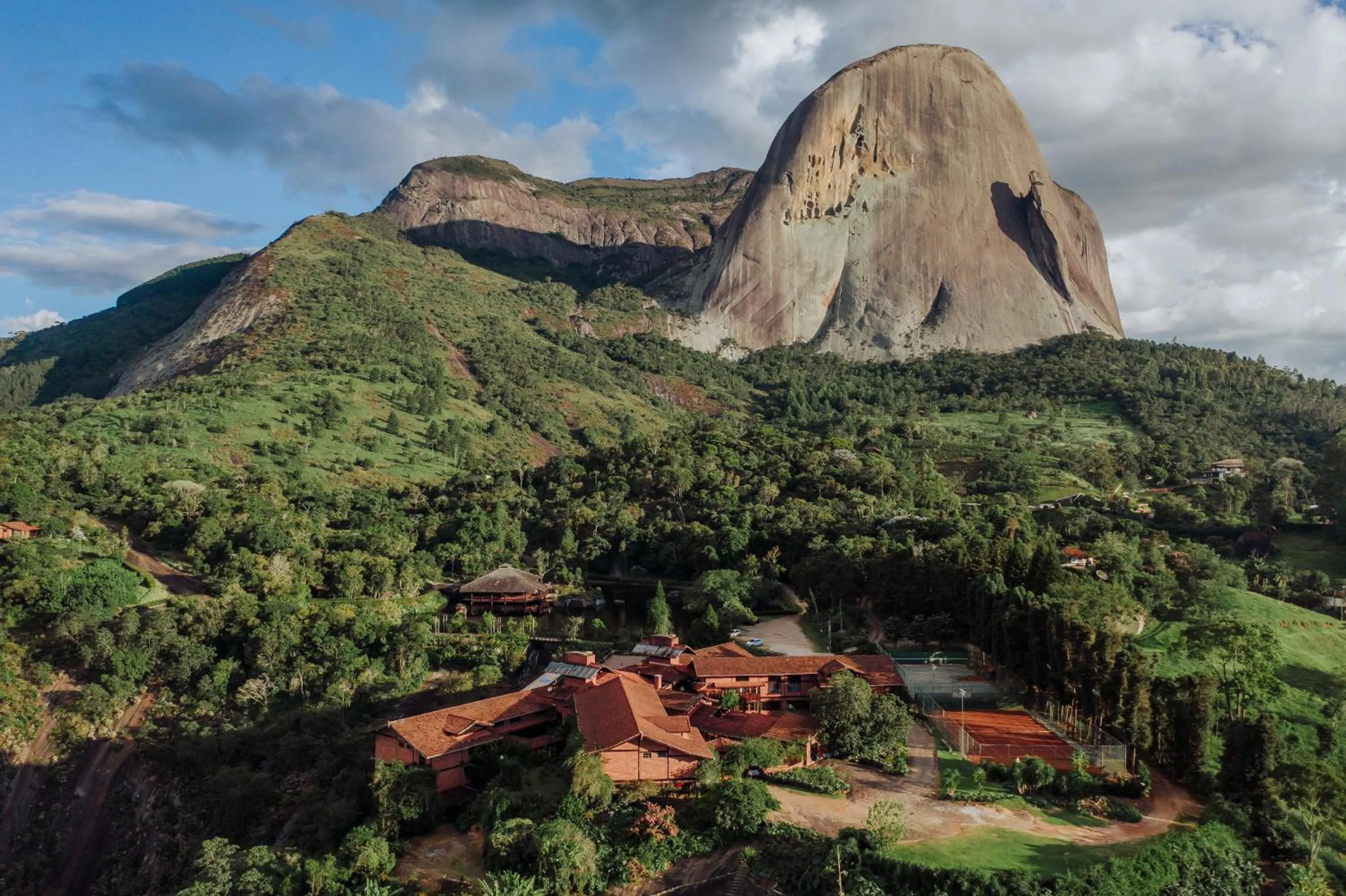 Bird's eye view in Pousada Pedra Azul