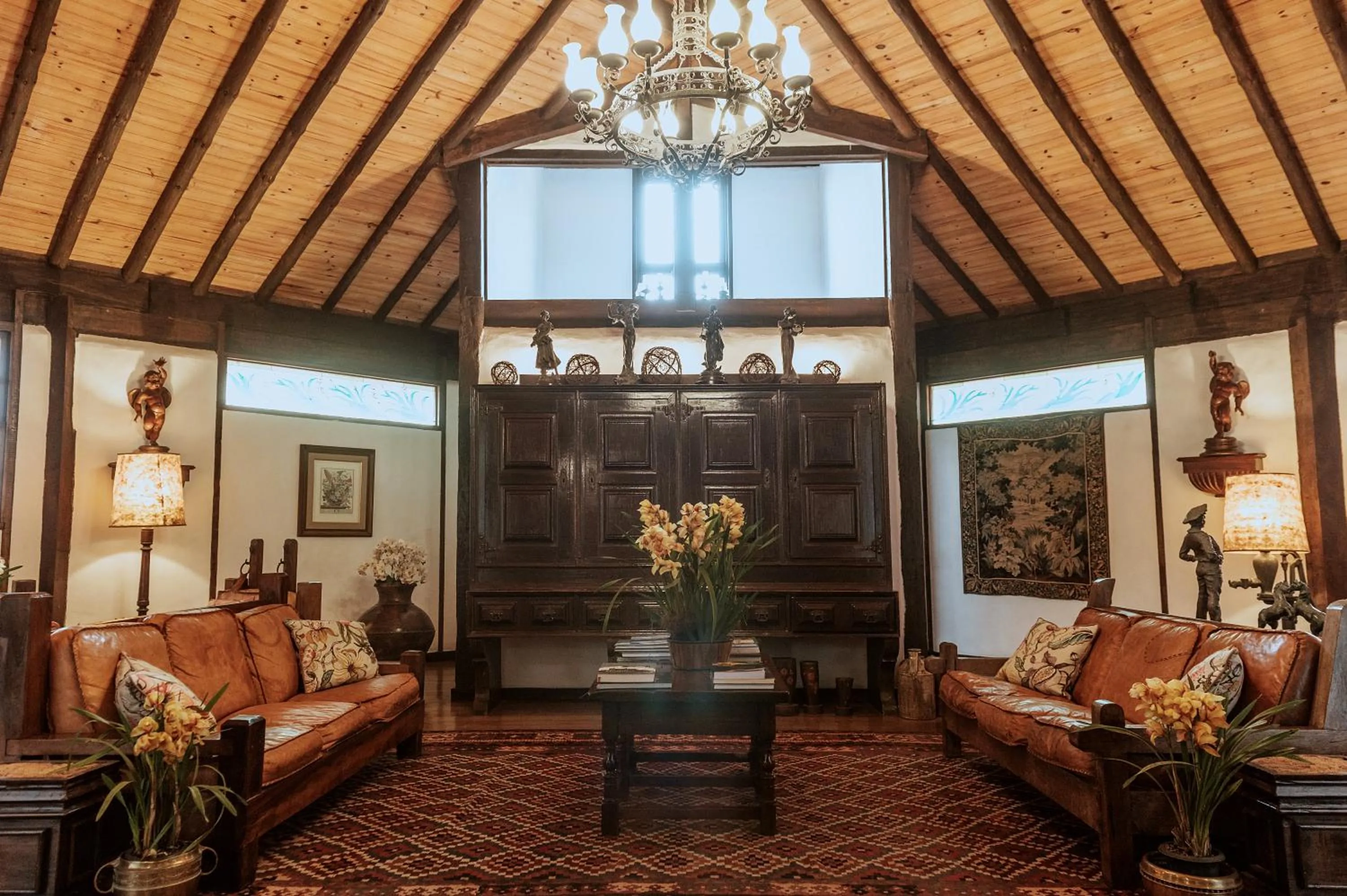 Lobby or reception in Pousada Pedra Azul