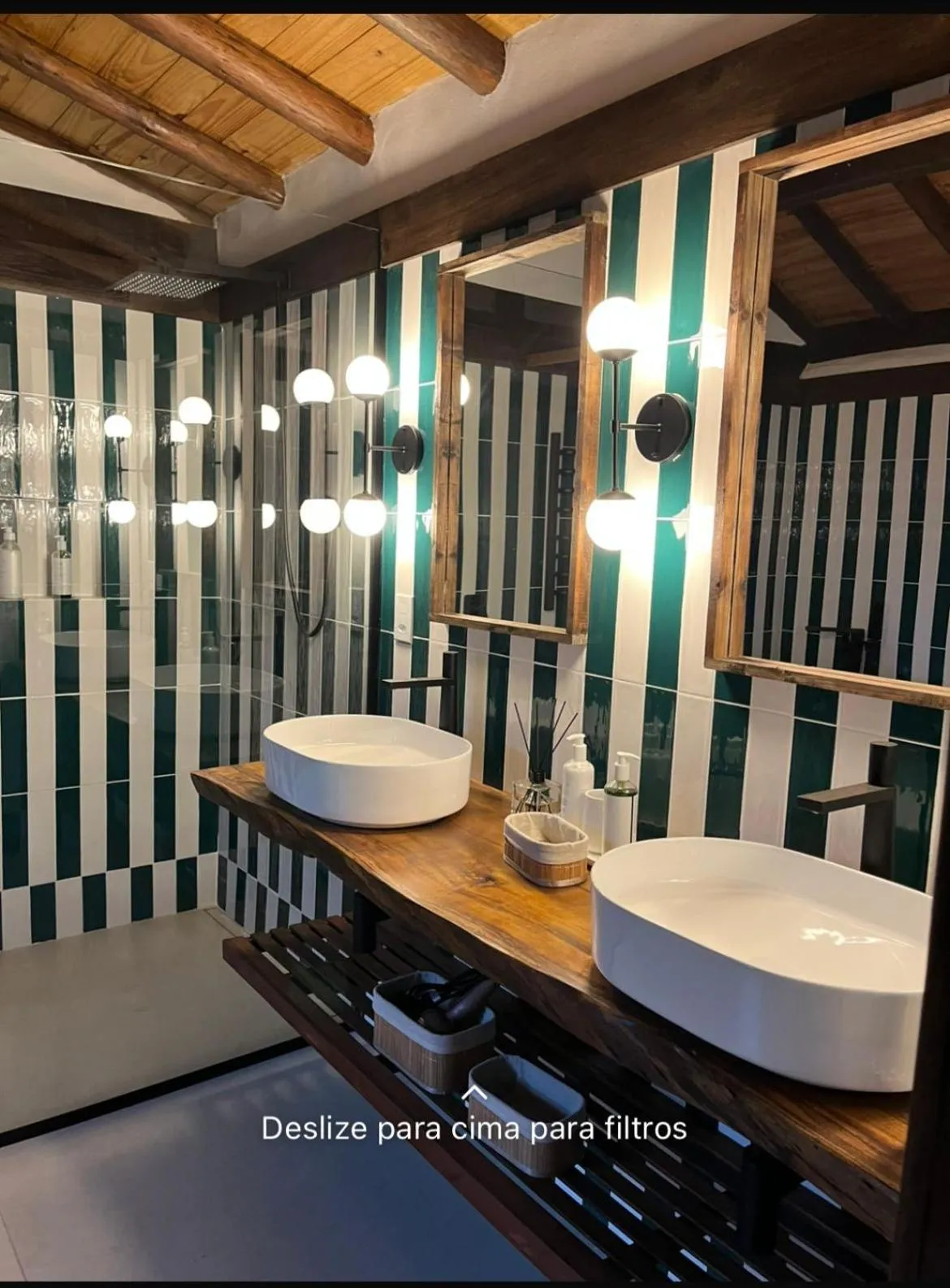 Bathroom in Pousada Pedra Azul