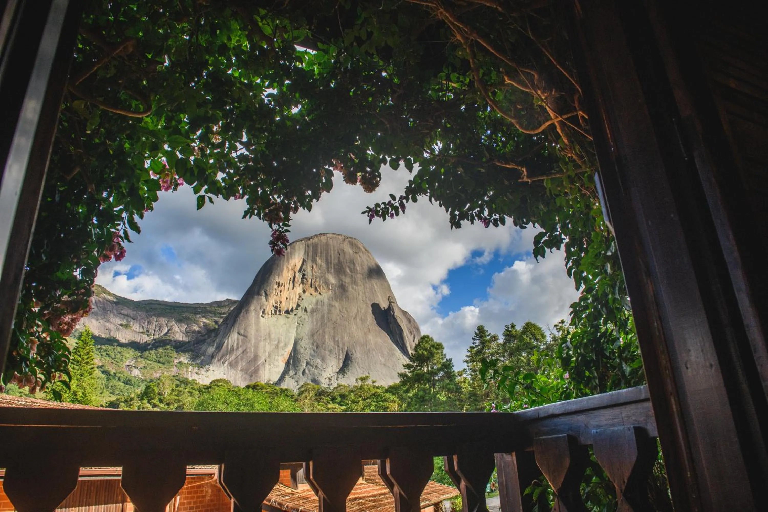 Mountain view in Pousada Pedra Azul