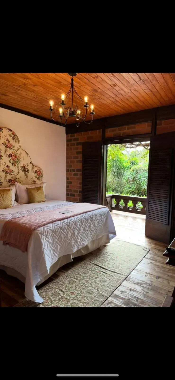 Bed in Pousada Pedra Azul Bed in Pousada Pedra Azul