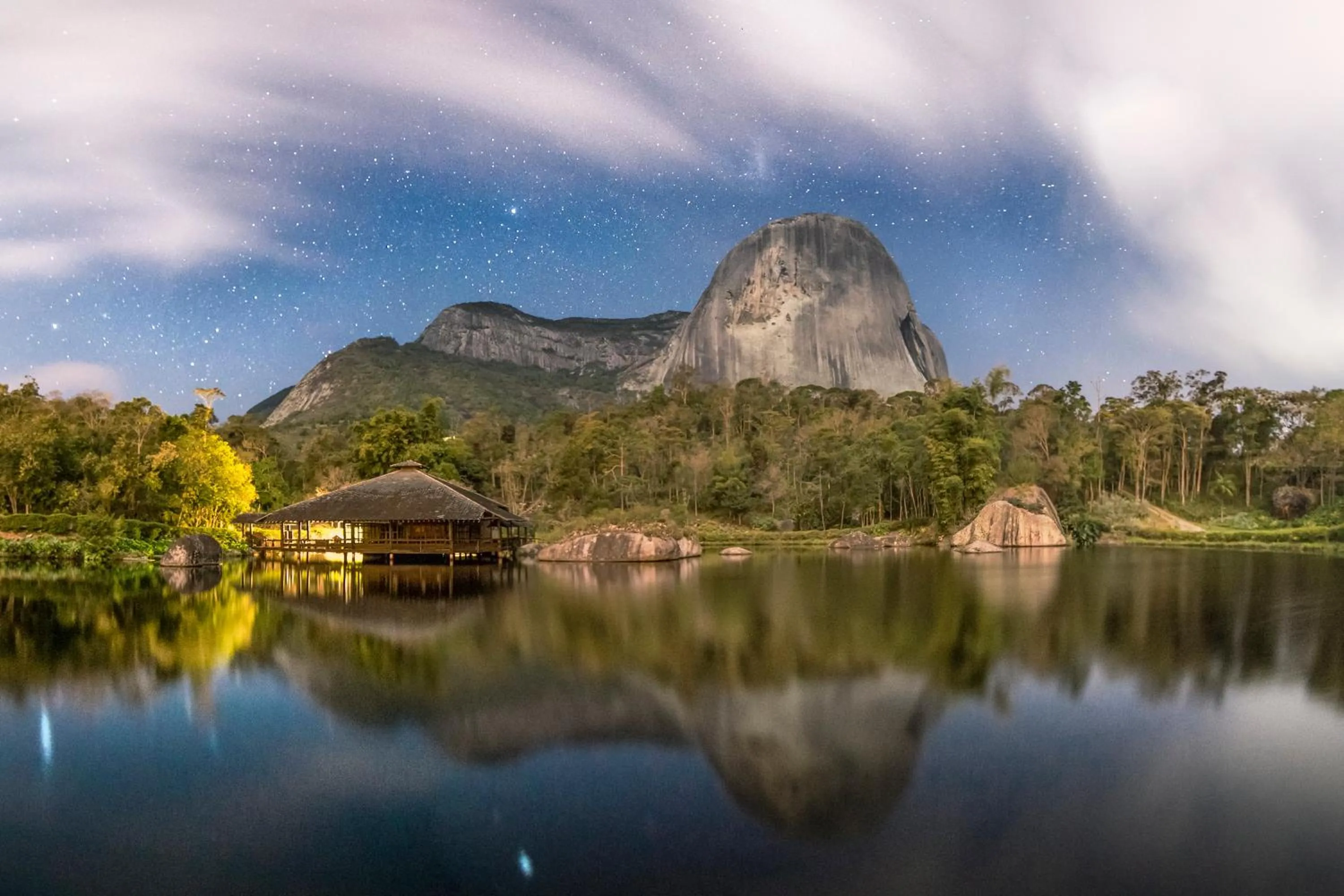Fishing in Pousada Pedra Azul