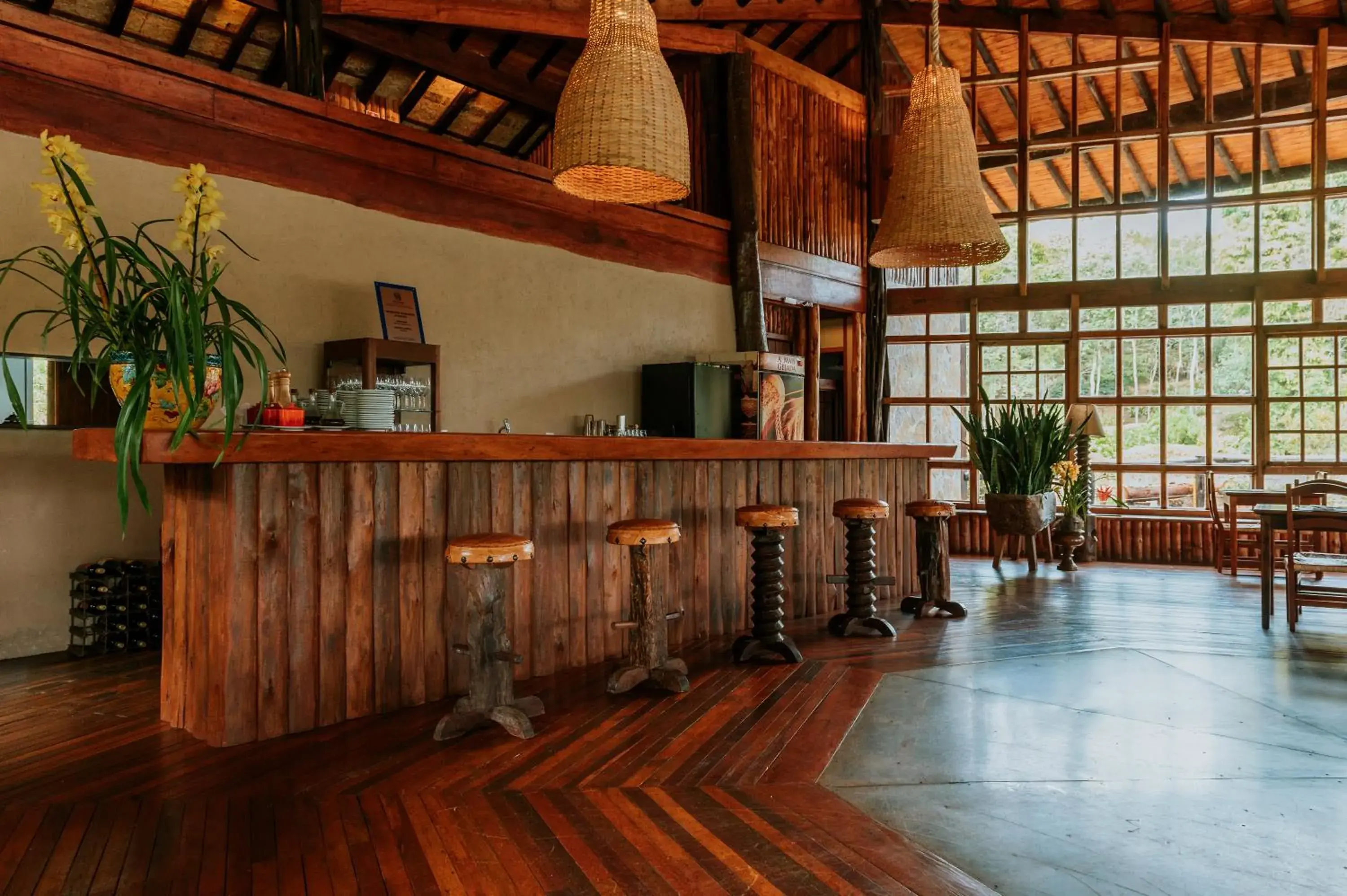 Restaurant/places to eat in Pousada Pedra Azul Restaurant/places to eat in Pousada Pedra Azul