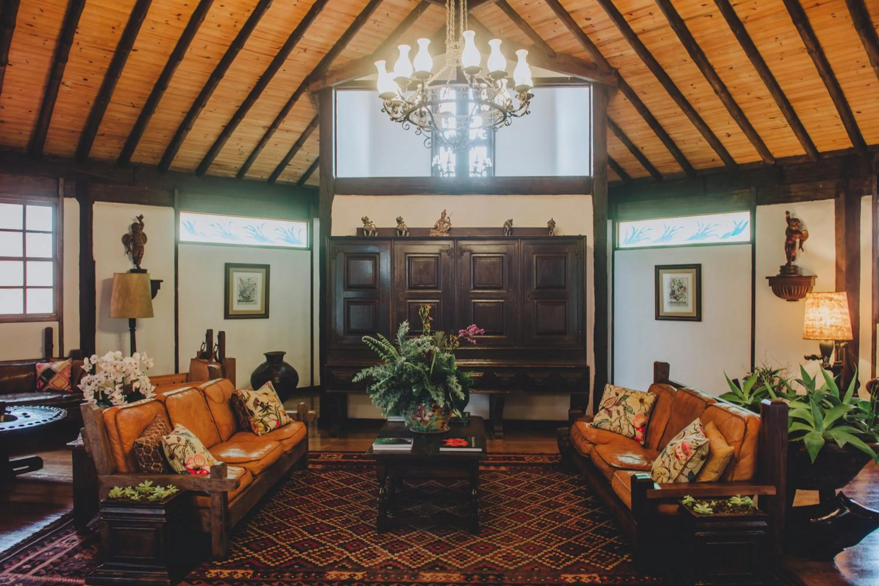 Lobby or reception in Pousada Pedra Azul