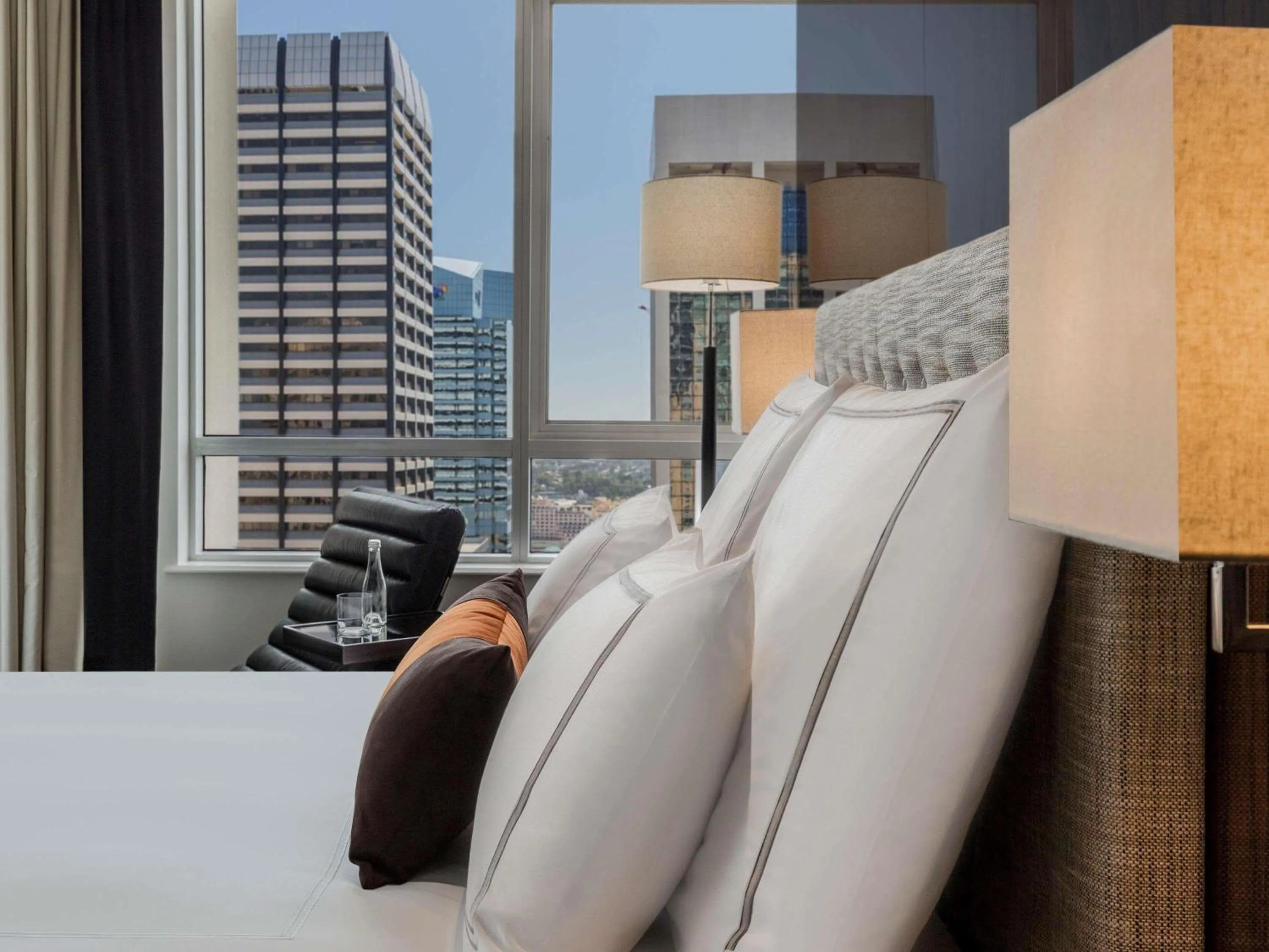 Bedroom in Swissotel Sydney