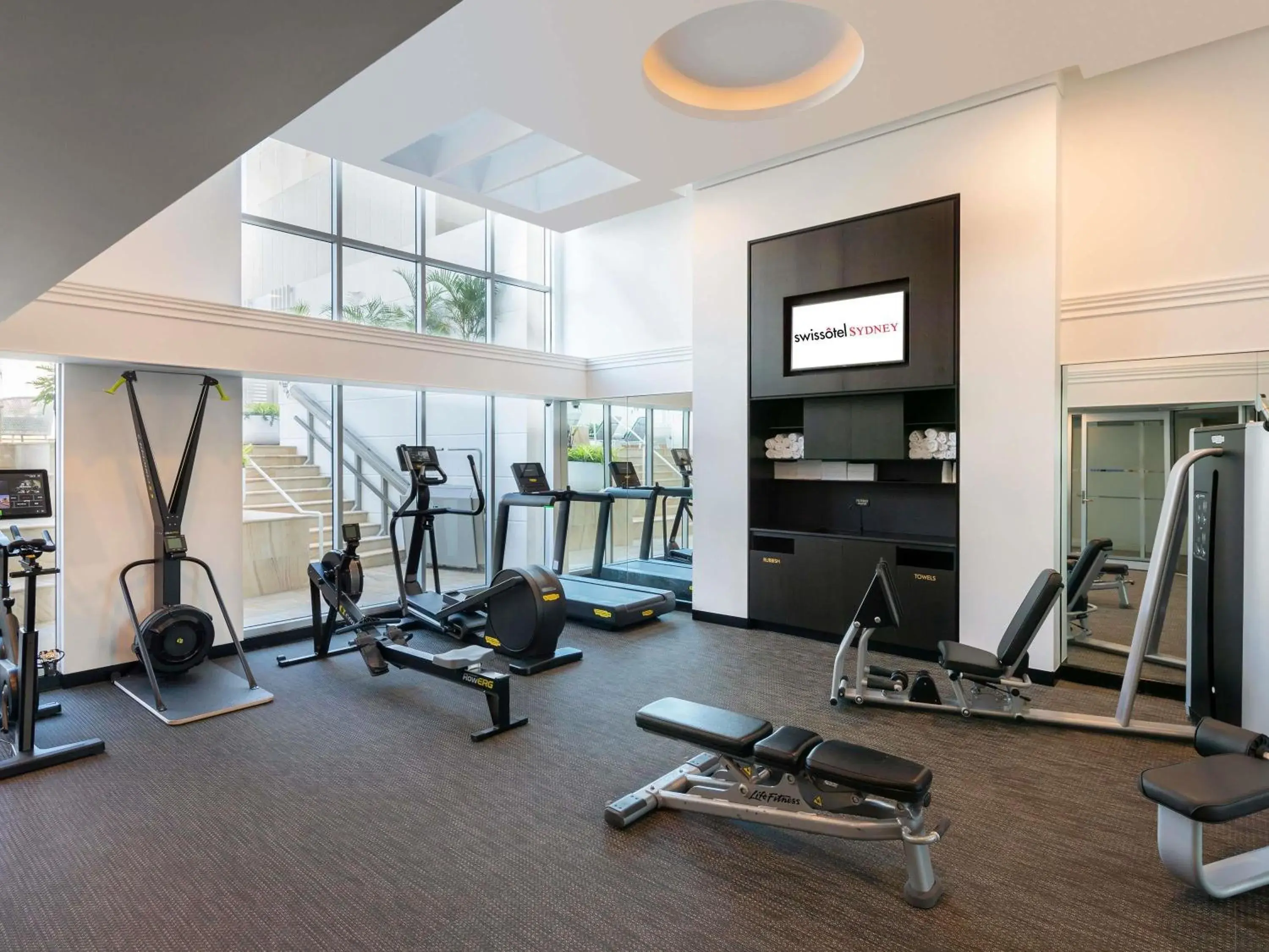 Fitness centre/facilities in Swissotel Sydney Fitness centre/facilities in Swissotel Sydney