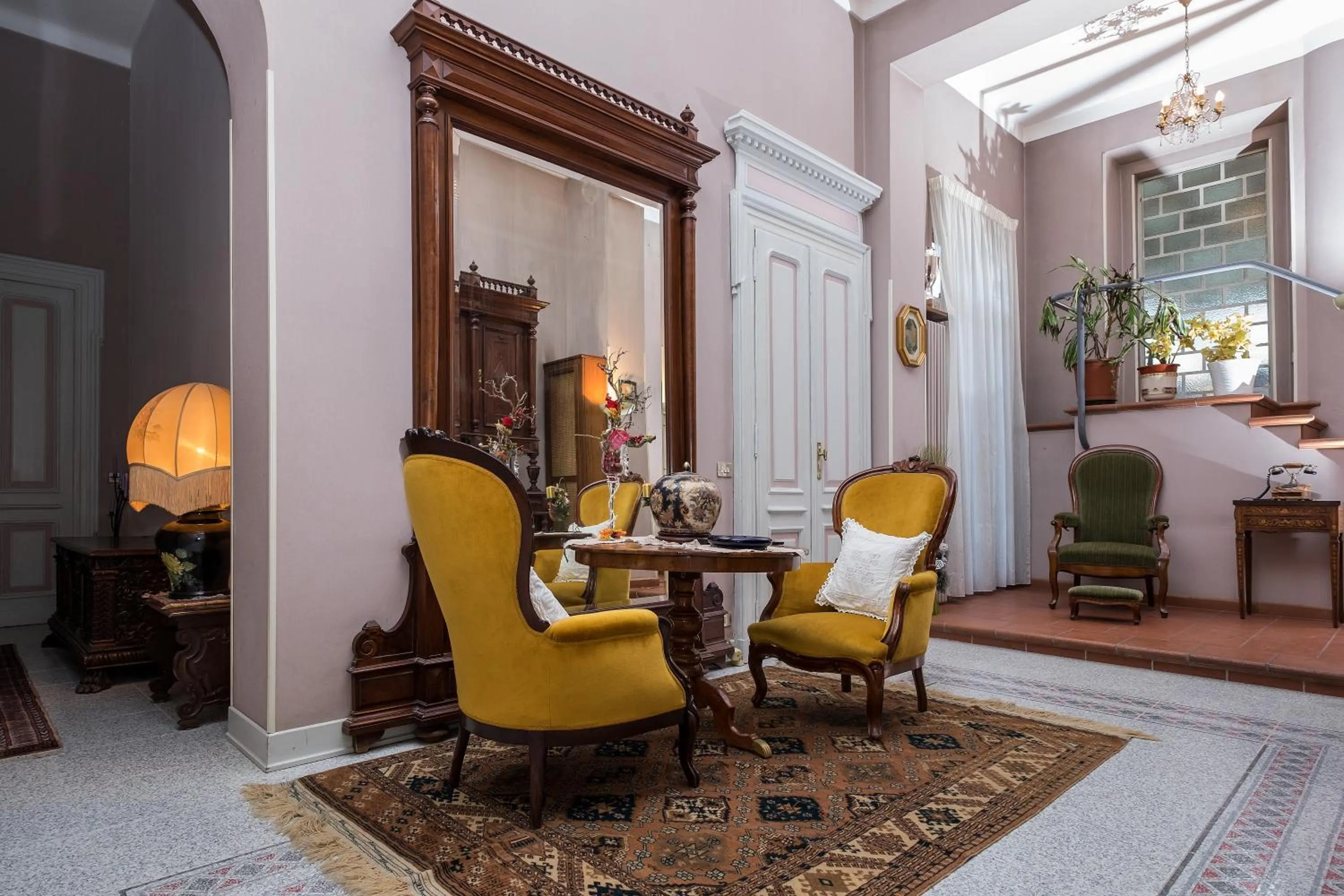 Lobby or reception in Casa di Nonna