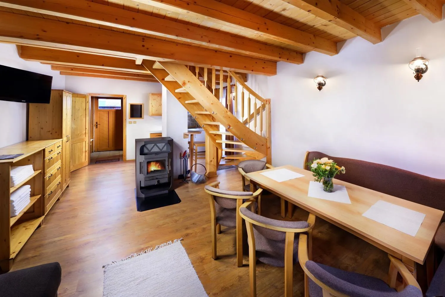 Communal lounge/ TV room in Holiday Village Tatralandia