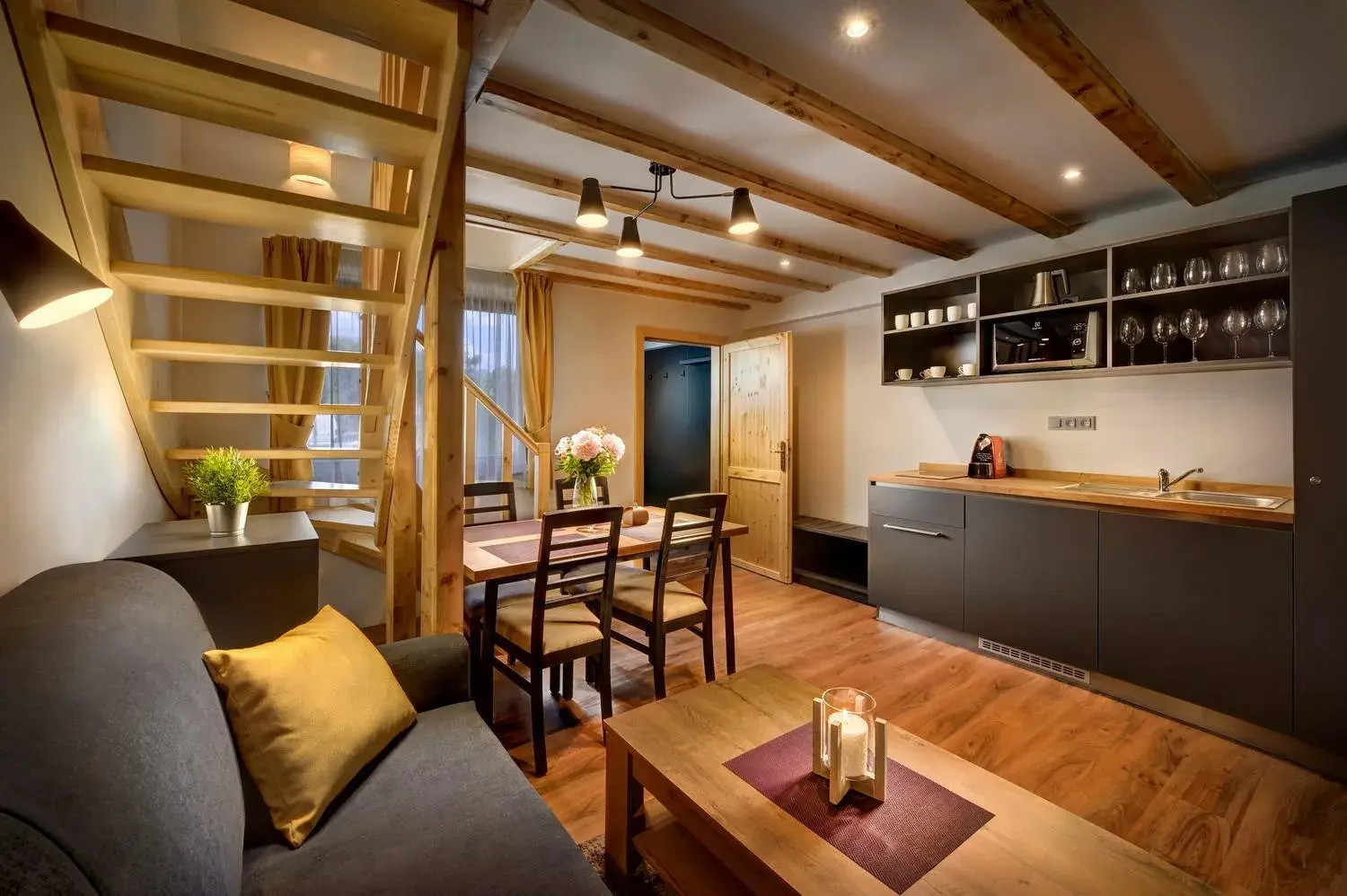 Deluxe One-Bedroom Apartment with free Water park access - single occupancy in Holiday Village Tatralandia Deluxe One-Bedroom Apartment with free Water park access - single occupancy in Holiday Village Tatralandia